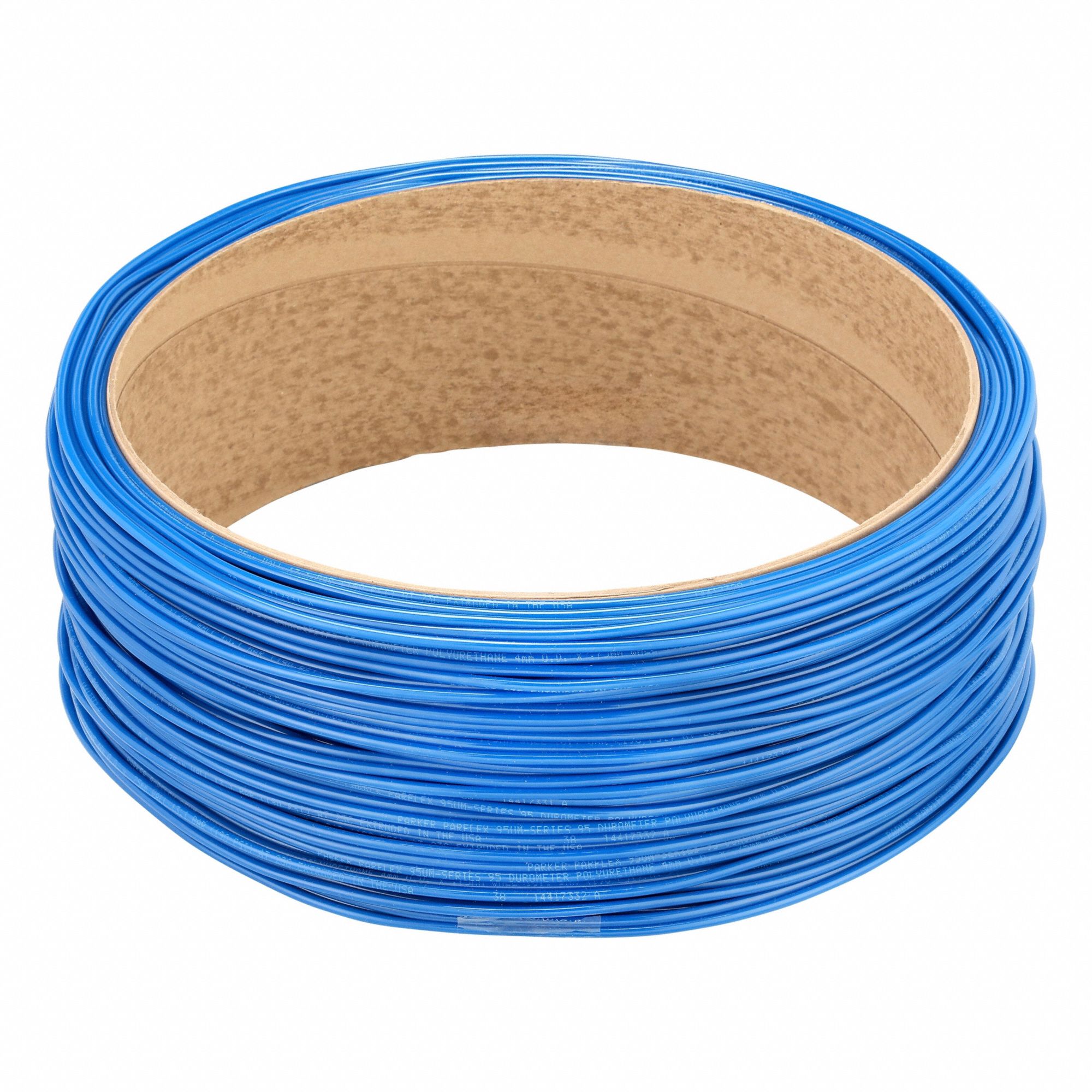 Tubing: Polyurethane, ID 2.5 mm, OD 4 mm, 500 ft Lg, Blue