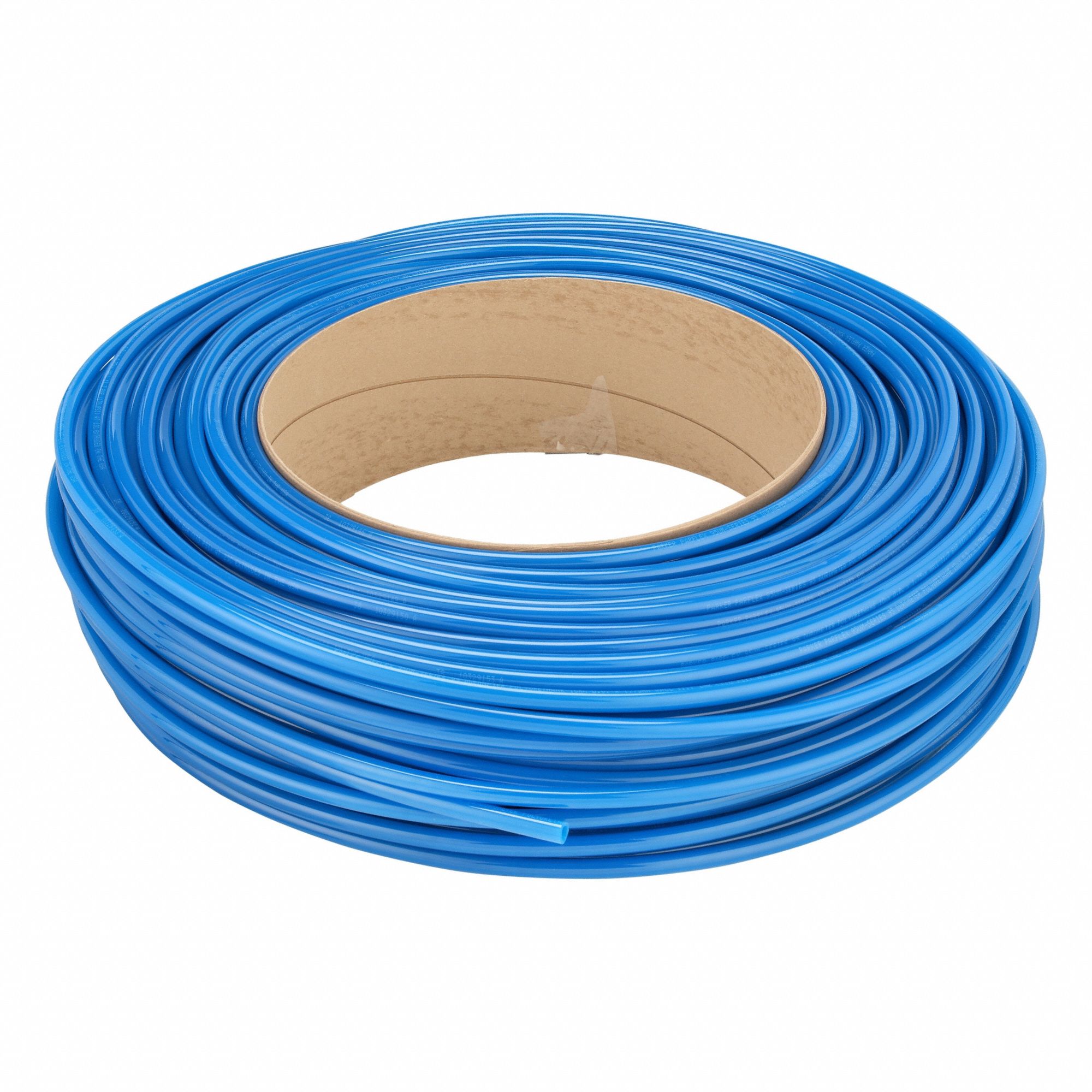 Tubing: Polyurethane, ID 6.5 mm, OD 10 mm, 500 ft Lg, Blue