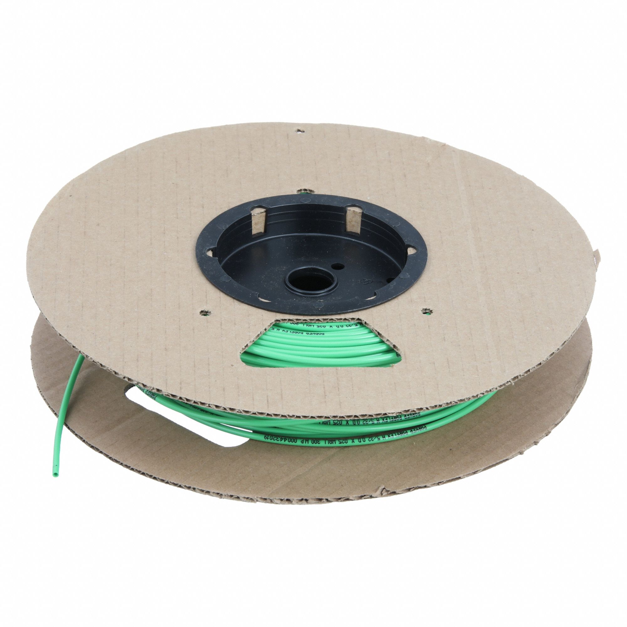 Tubing: Nylon, Green, 5/32 in OD, 7/64 in ID, 250 ft Lg, Shore D 62