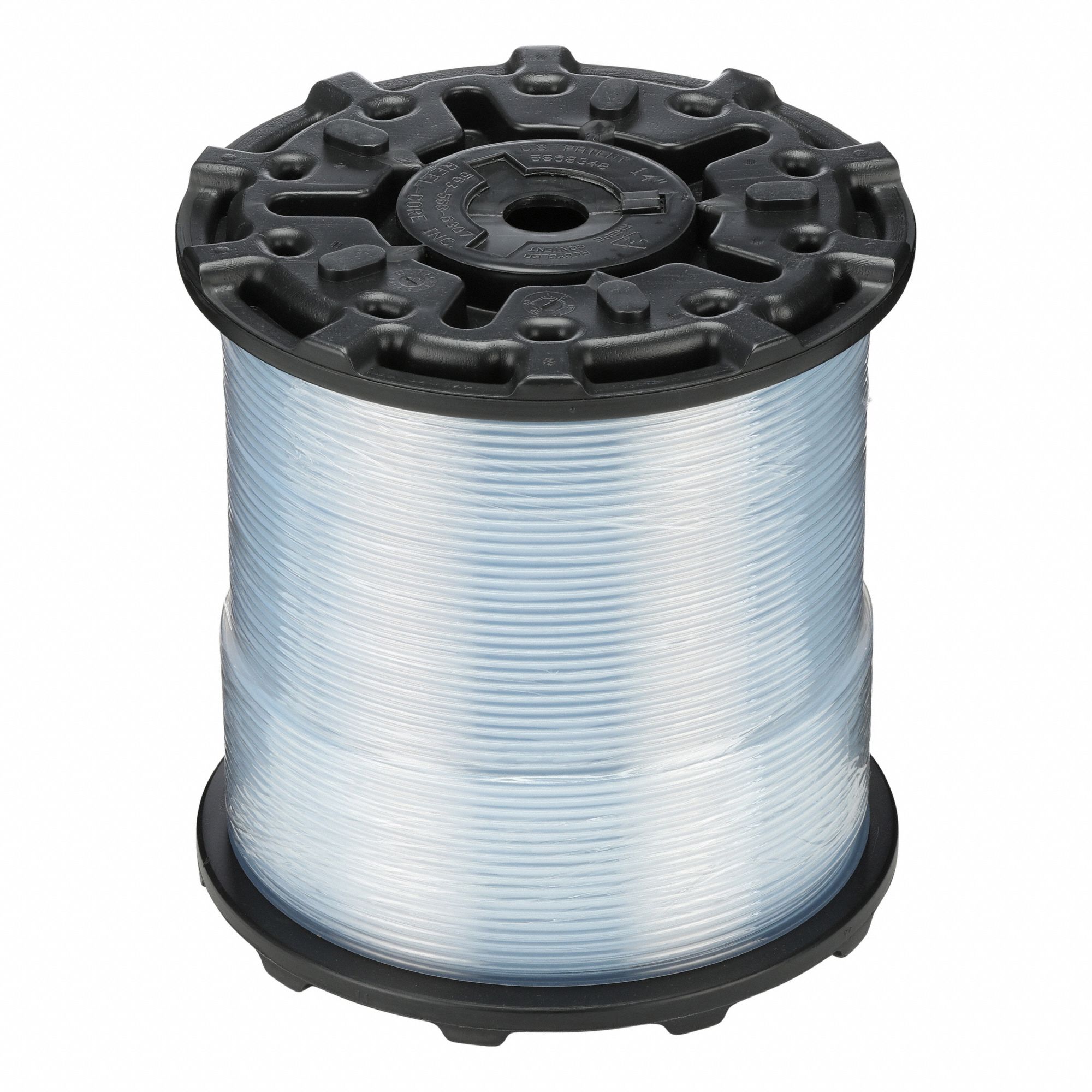 Tubing: FEP, Natural, 3/16 in ID, 1/4 in OD, 500 ft Lg, Shore D 55