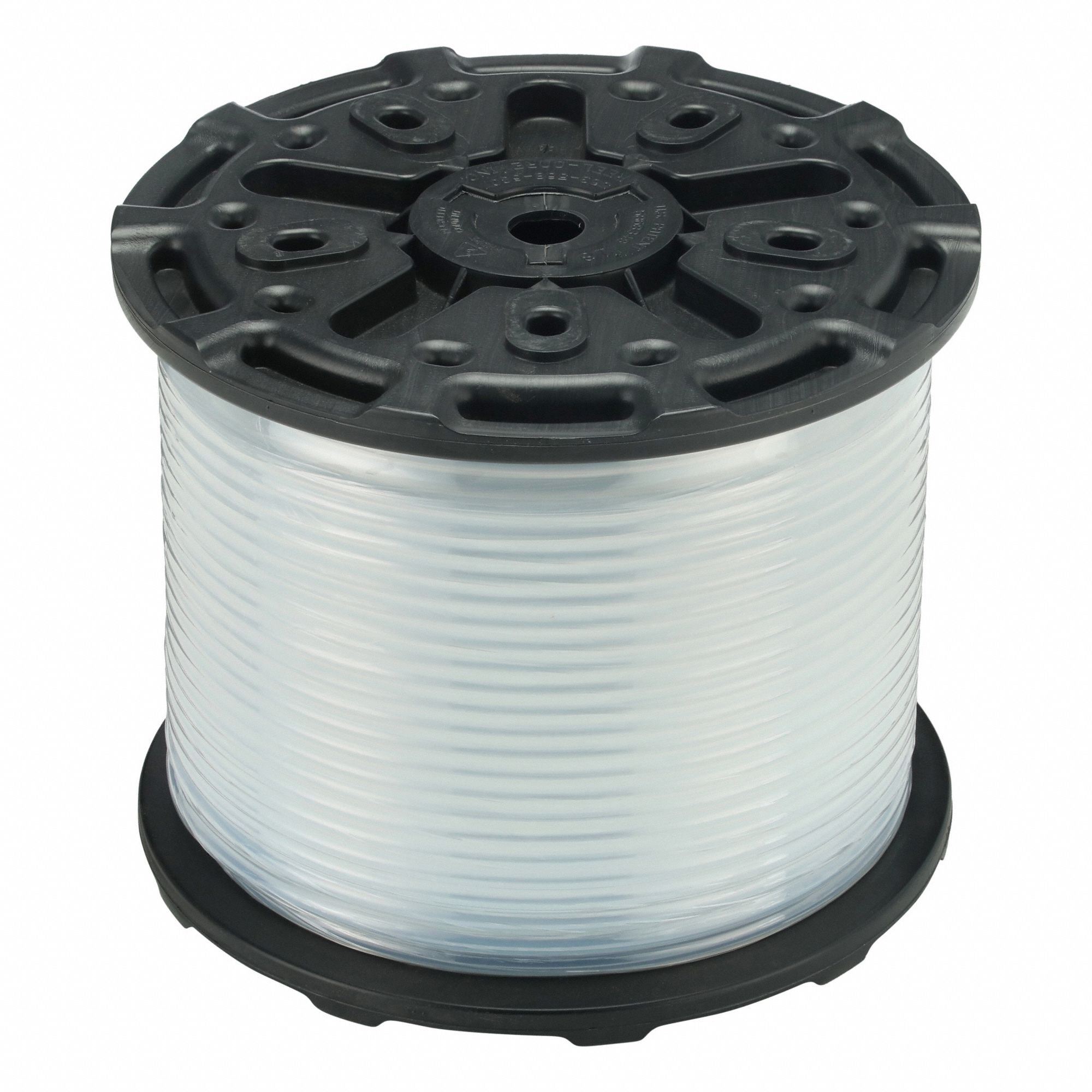 Tubing: FEP, Clear, 3/8 in ID, 1/2 in OD, 500 ft Lg, Shore D 55