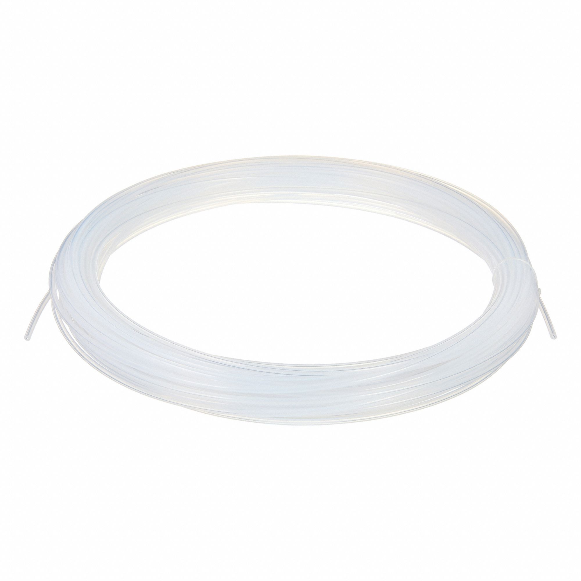 Tubing: PFA, Clear, 1/16 in ID, 3/16 in OD, 100 ft Lg