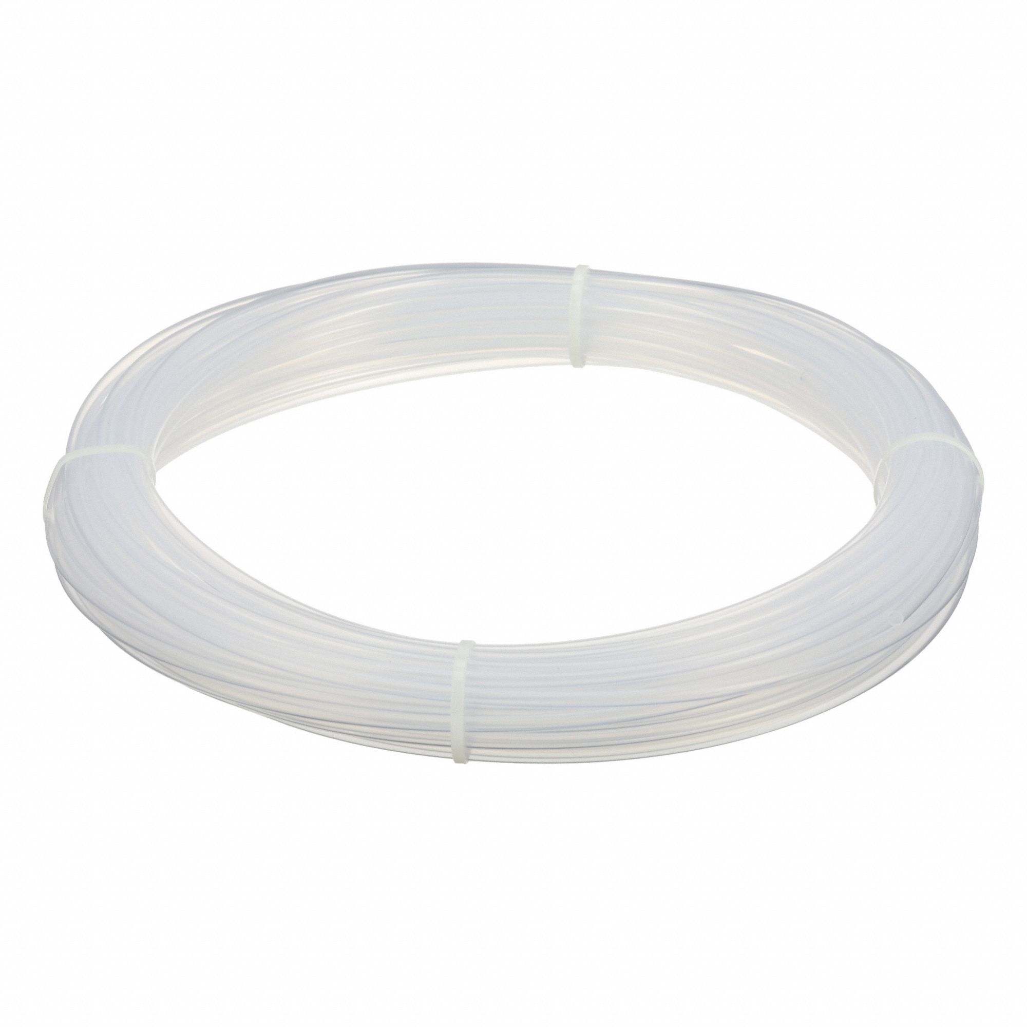 Tubing: PFA, Clear, 3/16 in ID, 1/4 in OD, 100 ft Lg