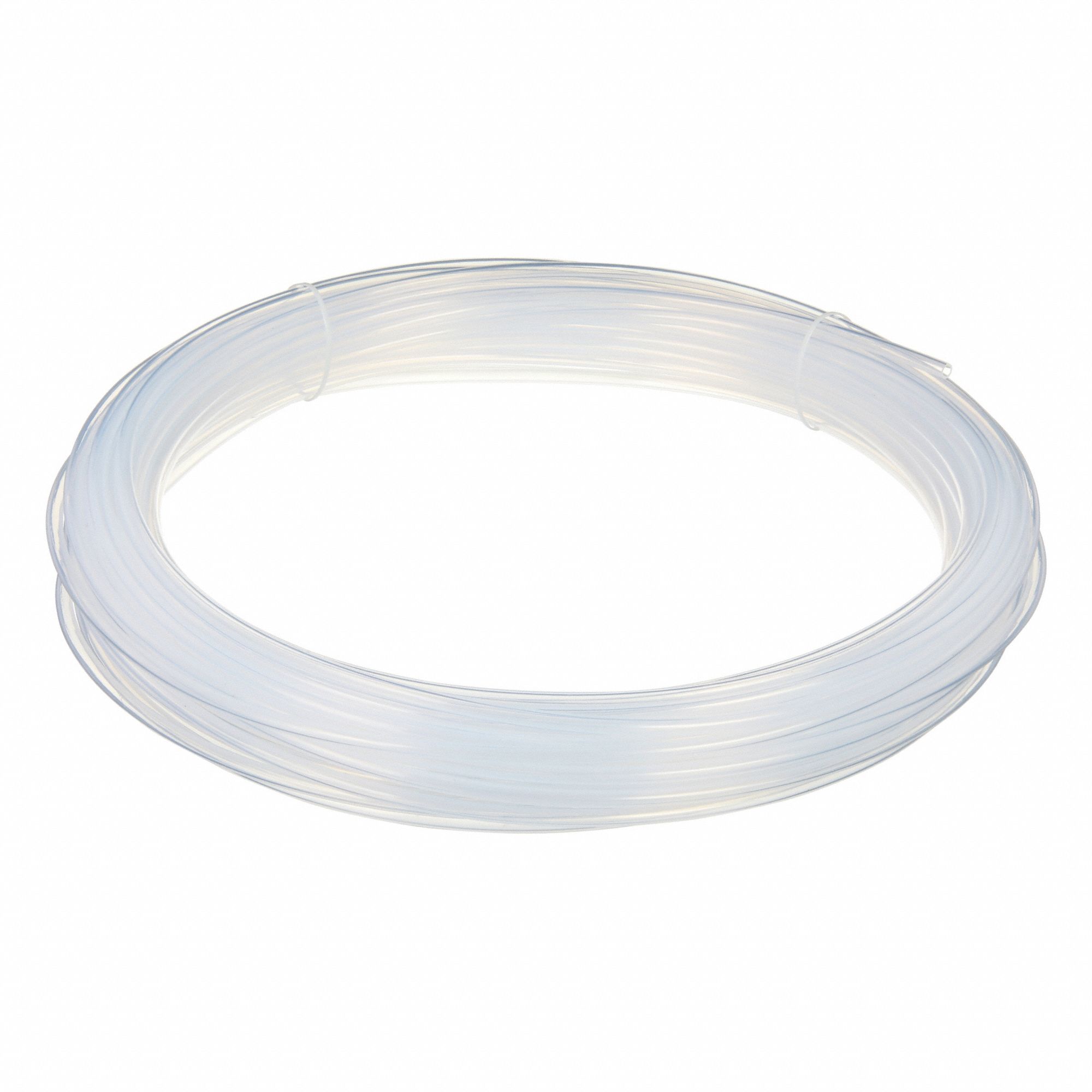 Tubing: PFA, Clear, 5/32 in ID, 1/4 in OD, 100 ft Lg