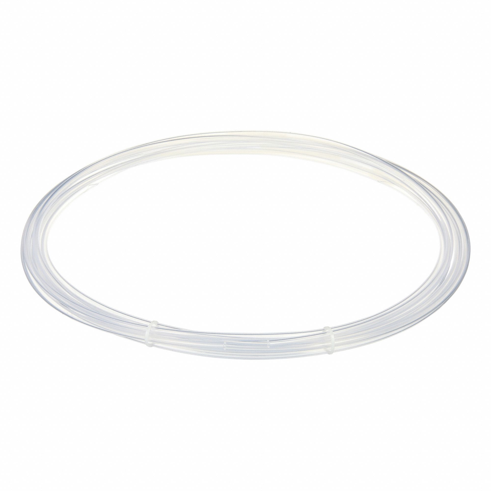 Tubing: PFA, Clear, 5/32 in ID, 1/4 in OD, 25 ft Lg