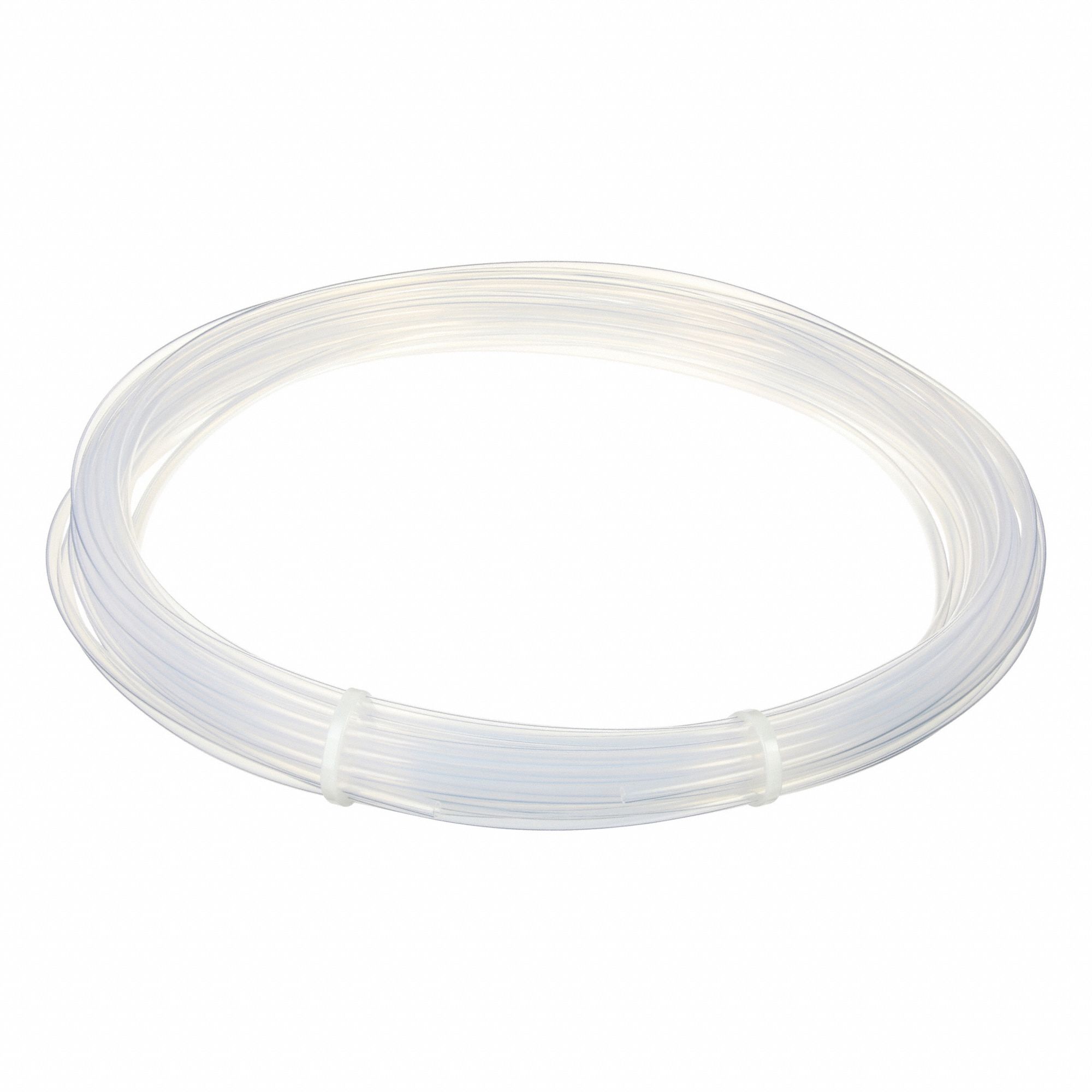 Tubing: PFA, Clear, 1/4 in ID, 5/16 in OD, 100 ft Lg
