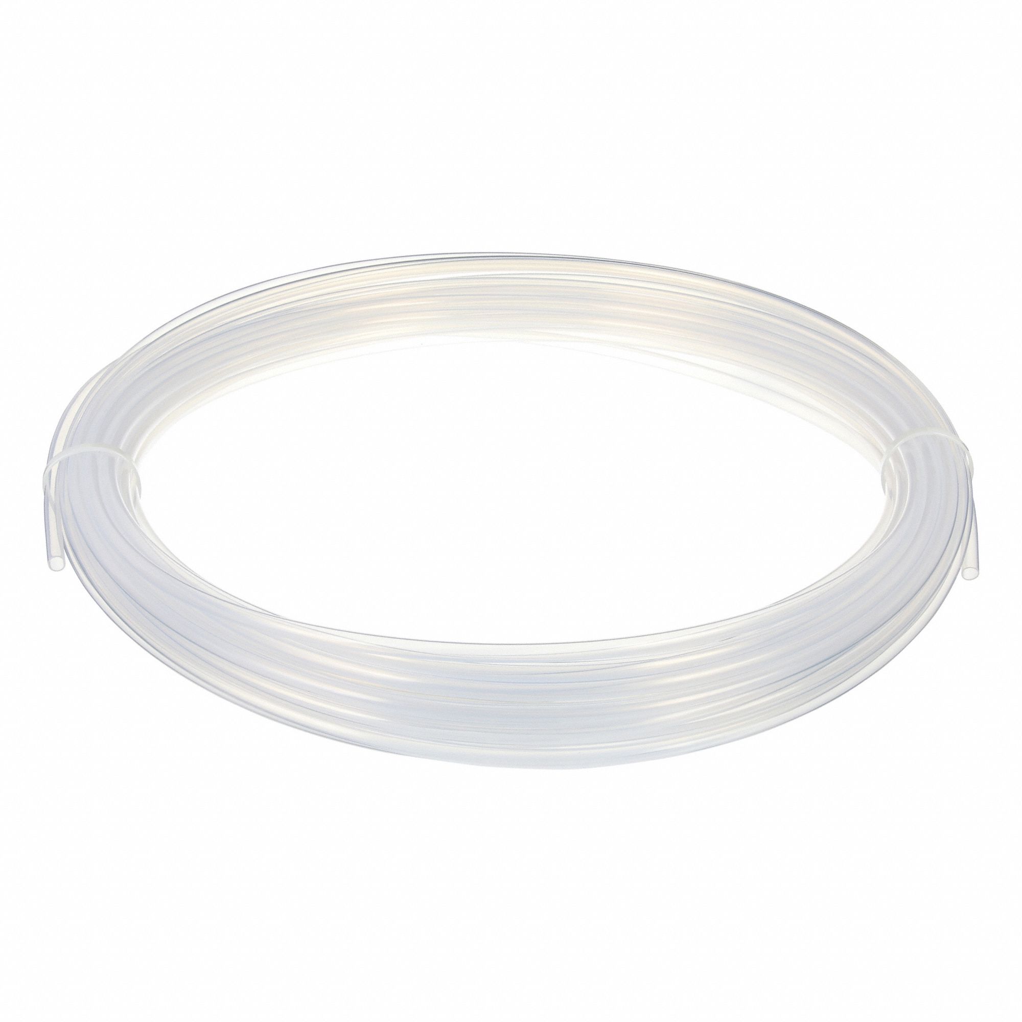 Tubing: PFA, Clear, 5/16 in ID, 3/8 in OD, 100 ft Lg