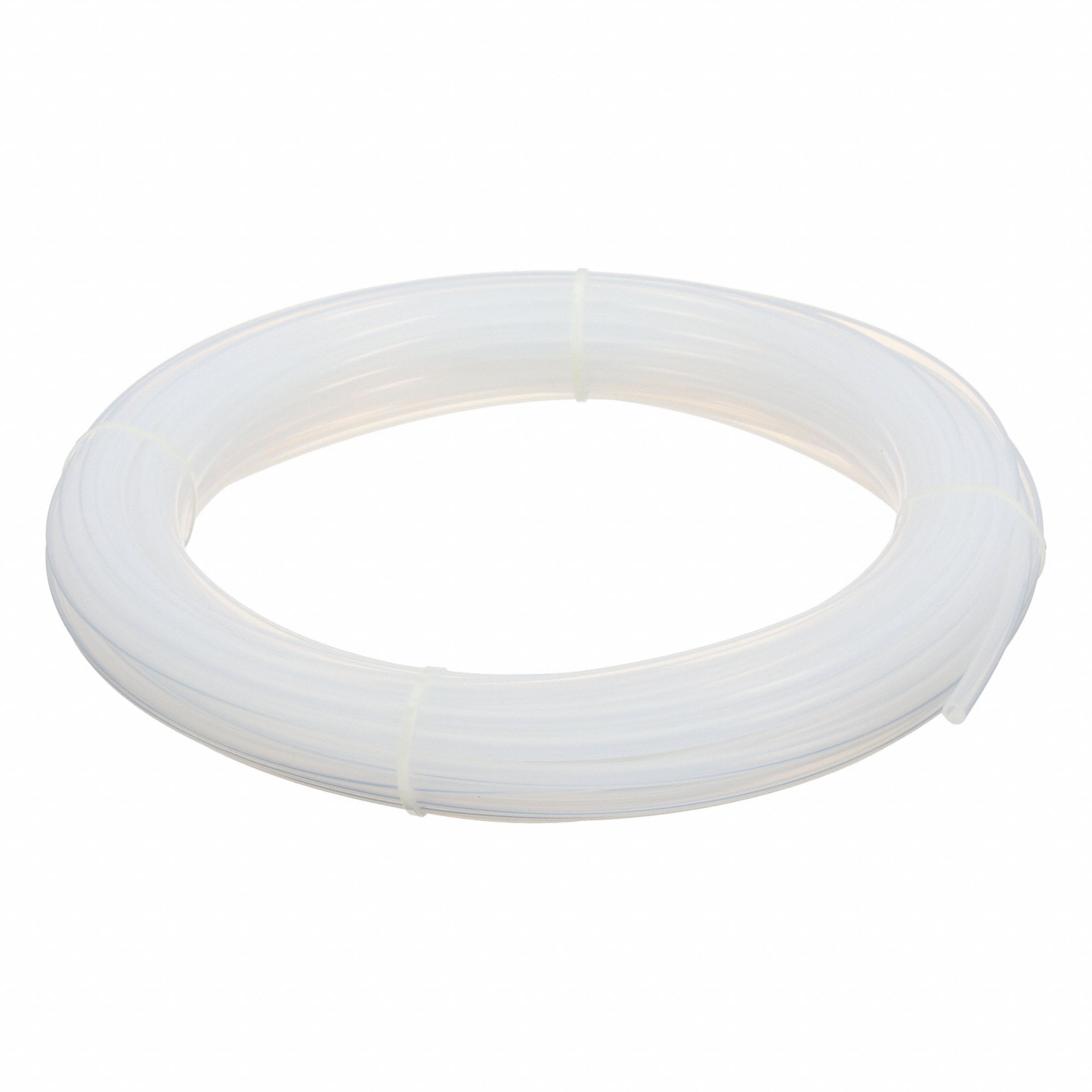 Tubing: PFA, Clear, 1/4 in ID, 3/8 in OD, 100 ft Lg