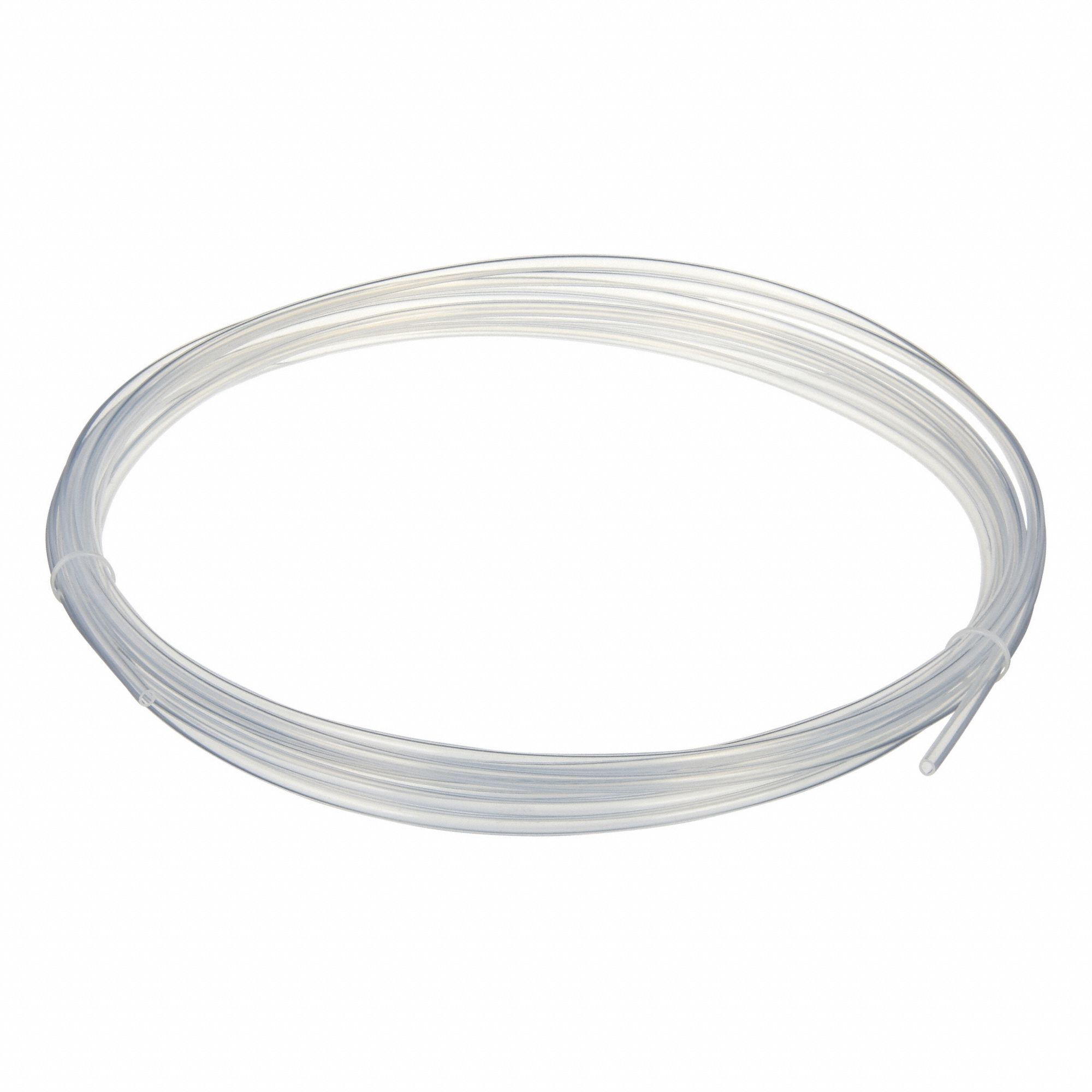 Tubing: PFA, Clear, 4 mm ID, 6 mm OD, 25 ft Lg