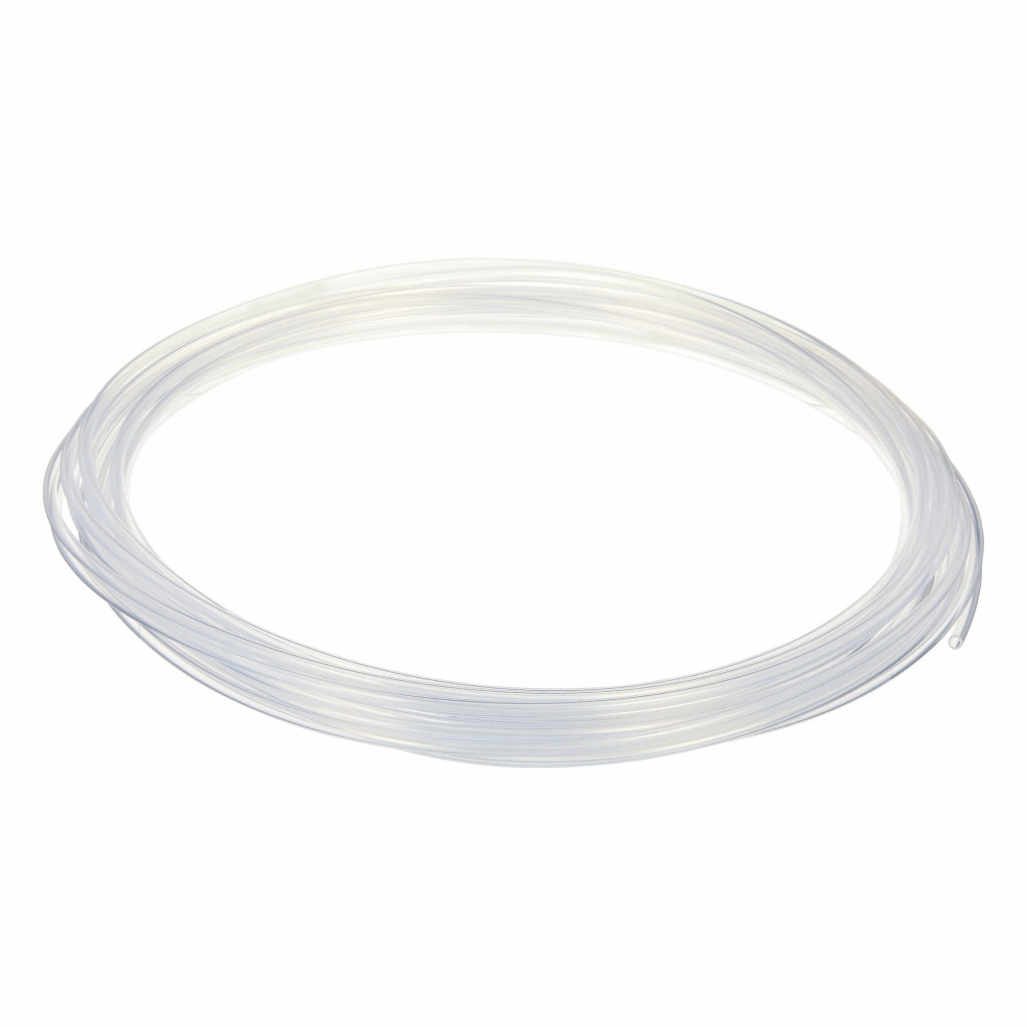Tubing: PFA, Clear, 4 mm ID, 6 mm OD, 50 ft Lg
