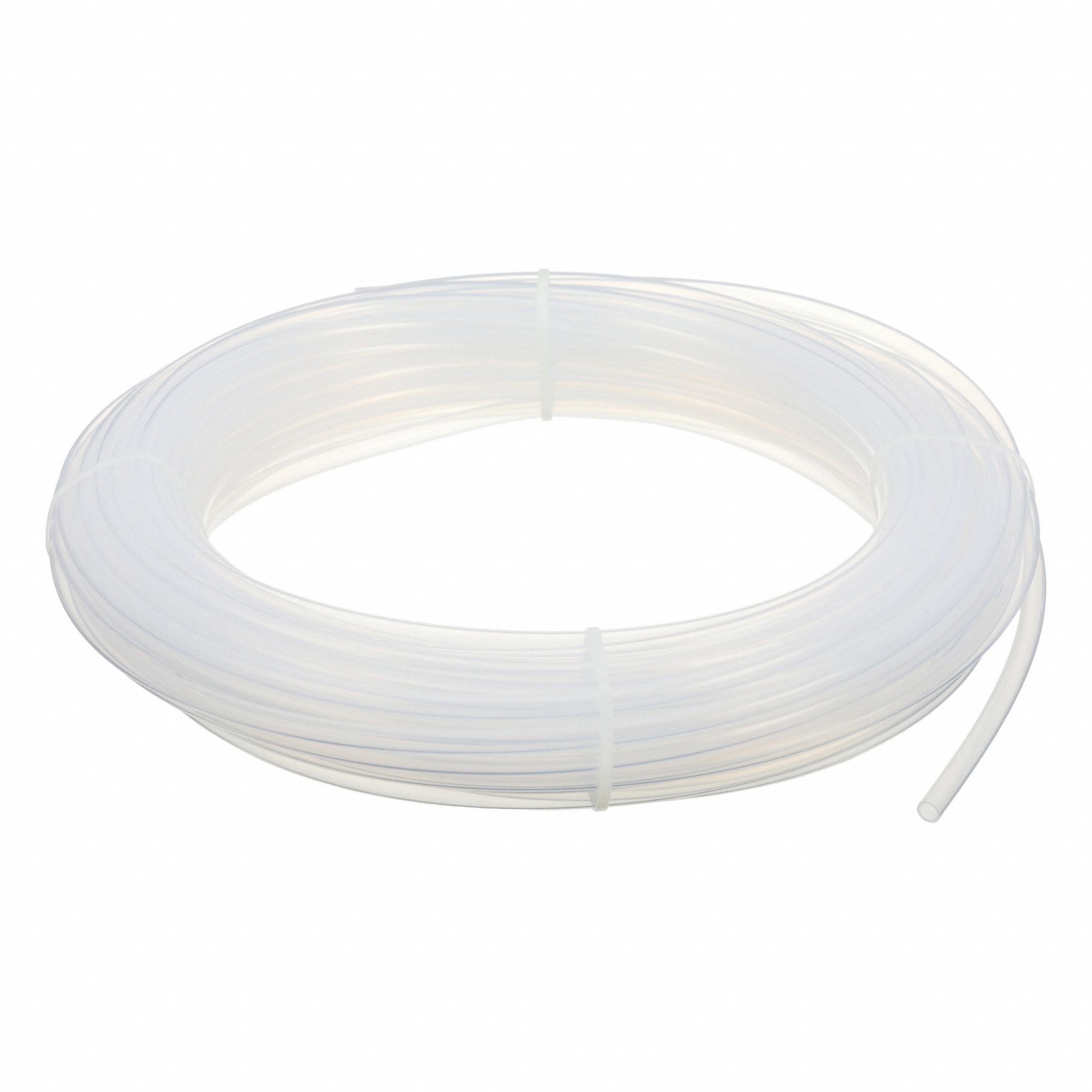 Tubing: High Purity PFA, Clear, 8 mm ID, 10 mm OD, 100 ft Lg