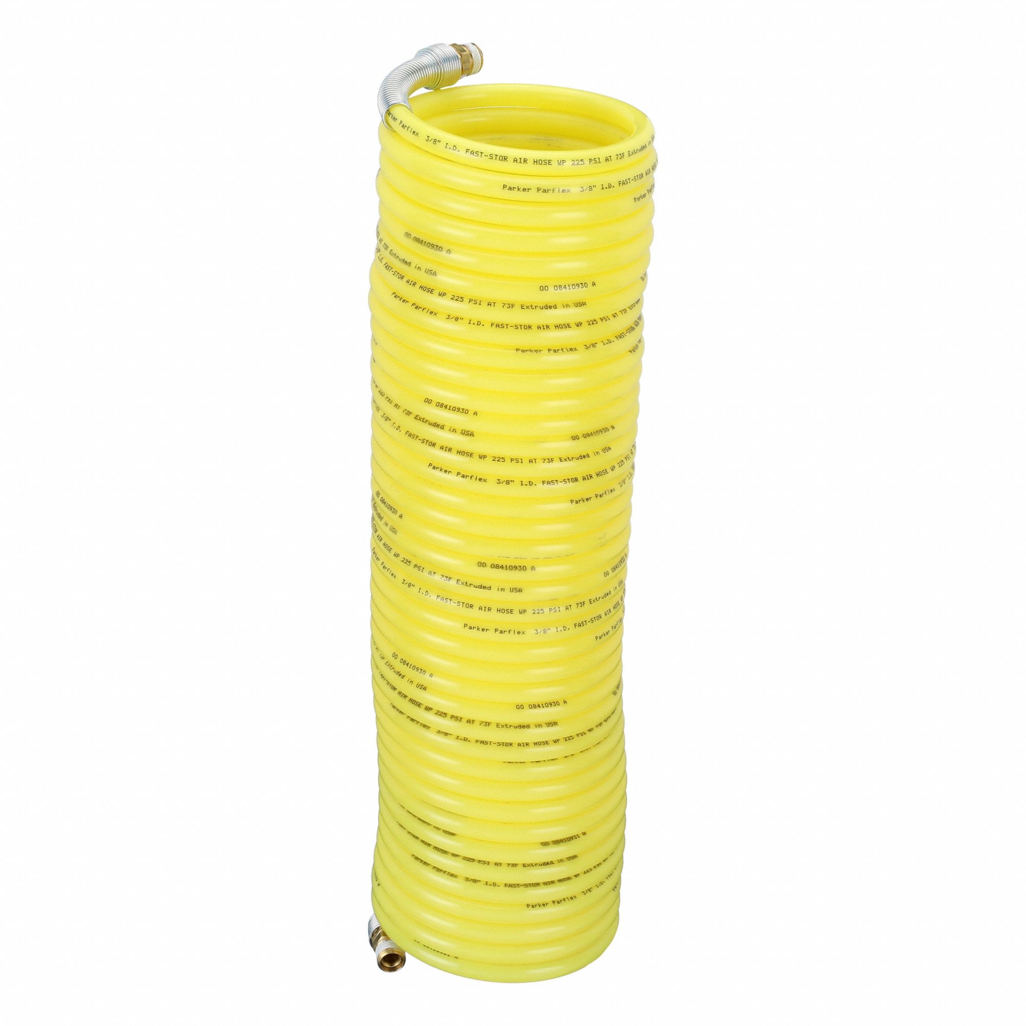 Tubing, Yellow, Shore D 62, 3/8" I.D., Nylon
