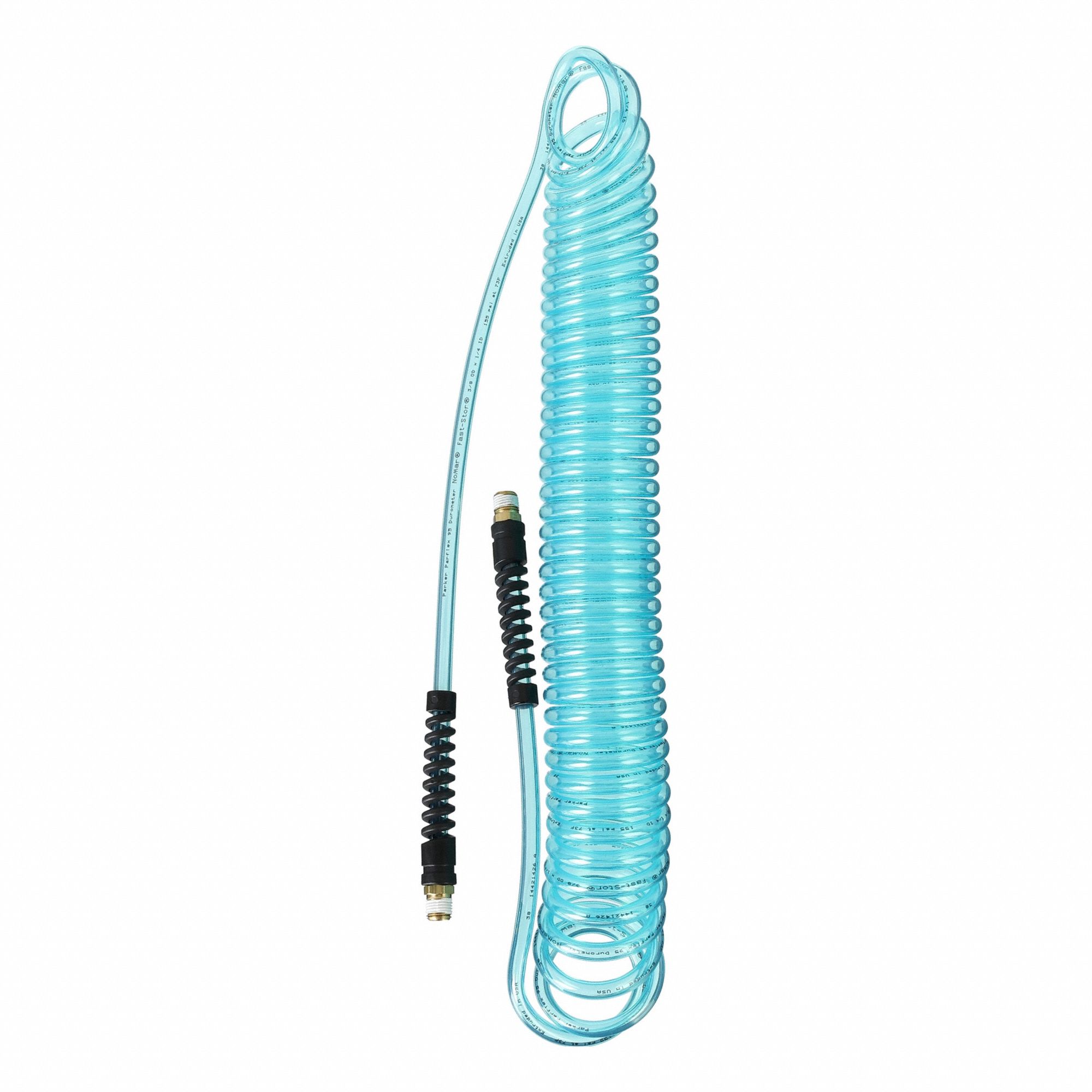 Tubing, Blue, Shore A 95, 1/4" I.D.