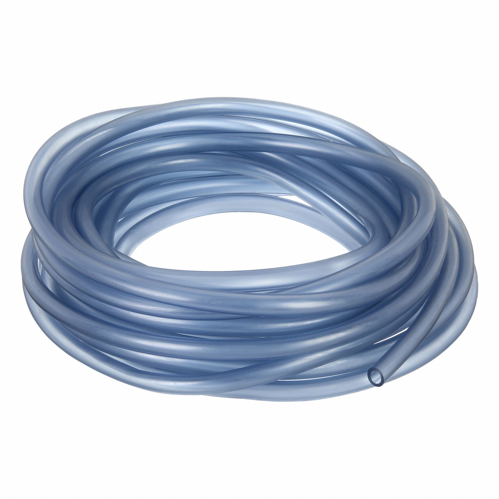 Tubing: PVC, 10 mm Inside Dia, 15 mm Outside Dia, 50 ft Lg, Clear, Not Reinforced
