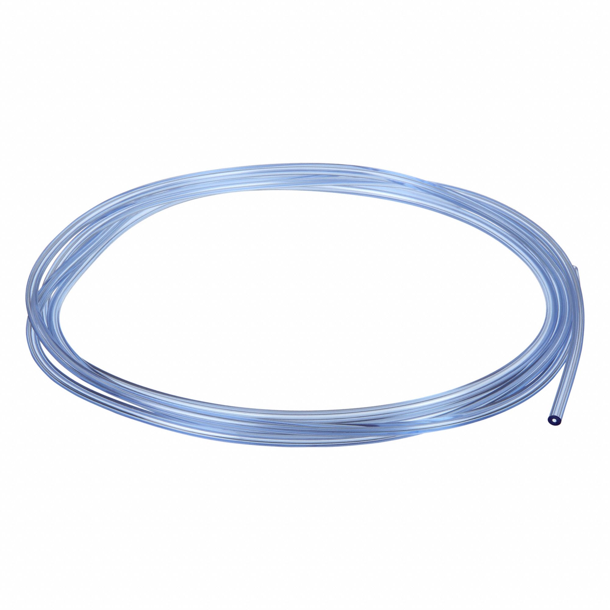 Tubing: PVC, 2 mm Inside Dia, 6 mm Outside Dia, 10 ft Lg, Clear, Not Reinforced