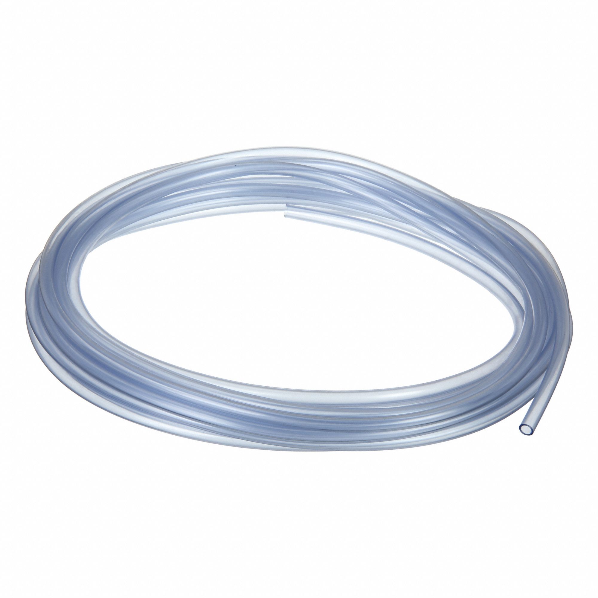 Tubing: PVC, 5 mm Inside Dia, 7 mm Outside Dia, 25 ft Lg, Clear, Not Reinforced