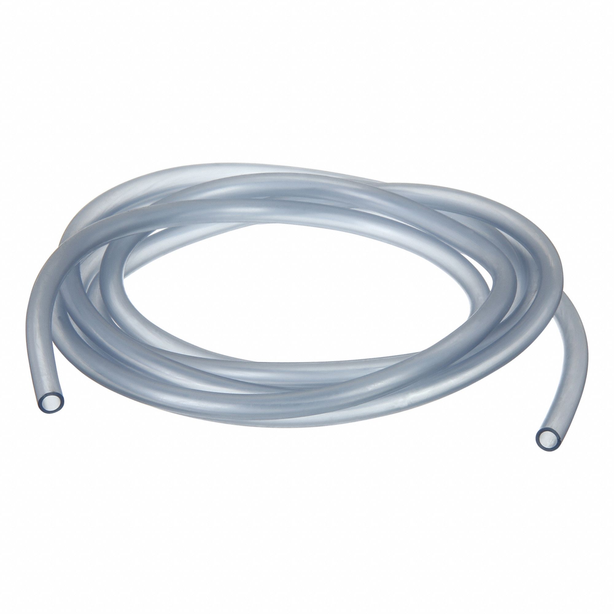 Tubing: PVC, 7 mm Inside Dia, 10 mm Outside Dia, 10 ft Lg, Clear, Not Reinforced