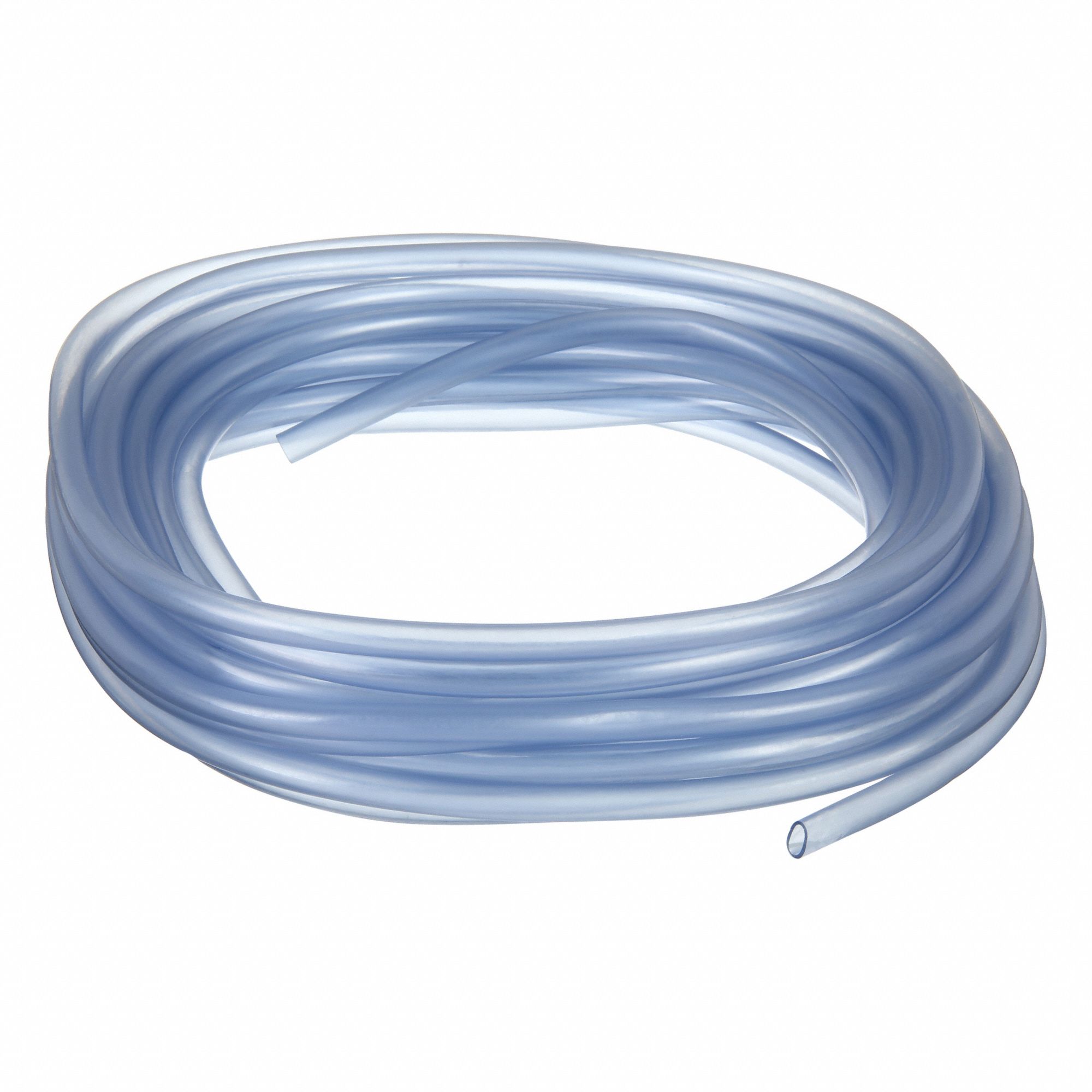 Tubing: PVC, 9 mm Inside Dia, 11 mm Outside Dia, 50 ft Lg, Clear, Not Reinforced