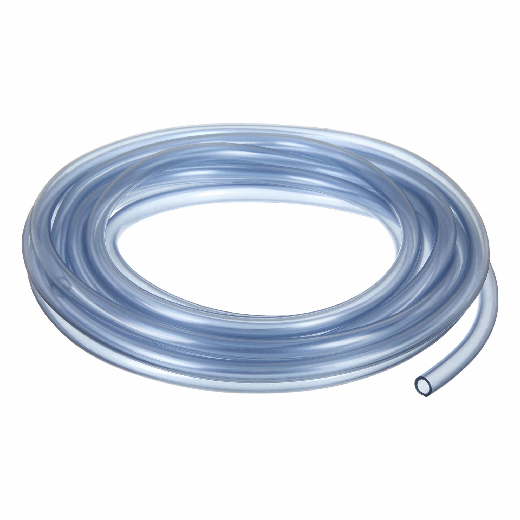 Tubing: PVC, 9 mm Inside Dia, 13 mm Outside Dia, 25 ft Lg, Clear, Not Reinforced