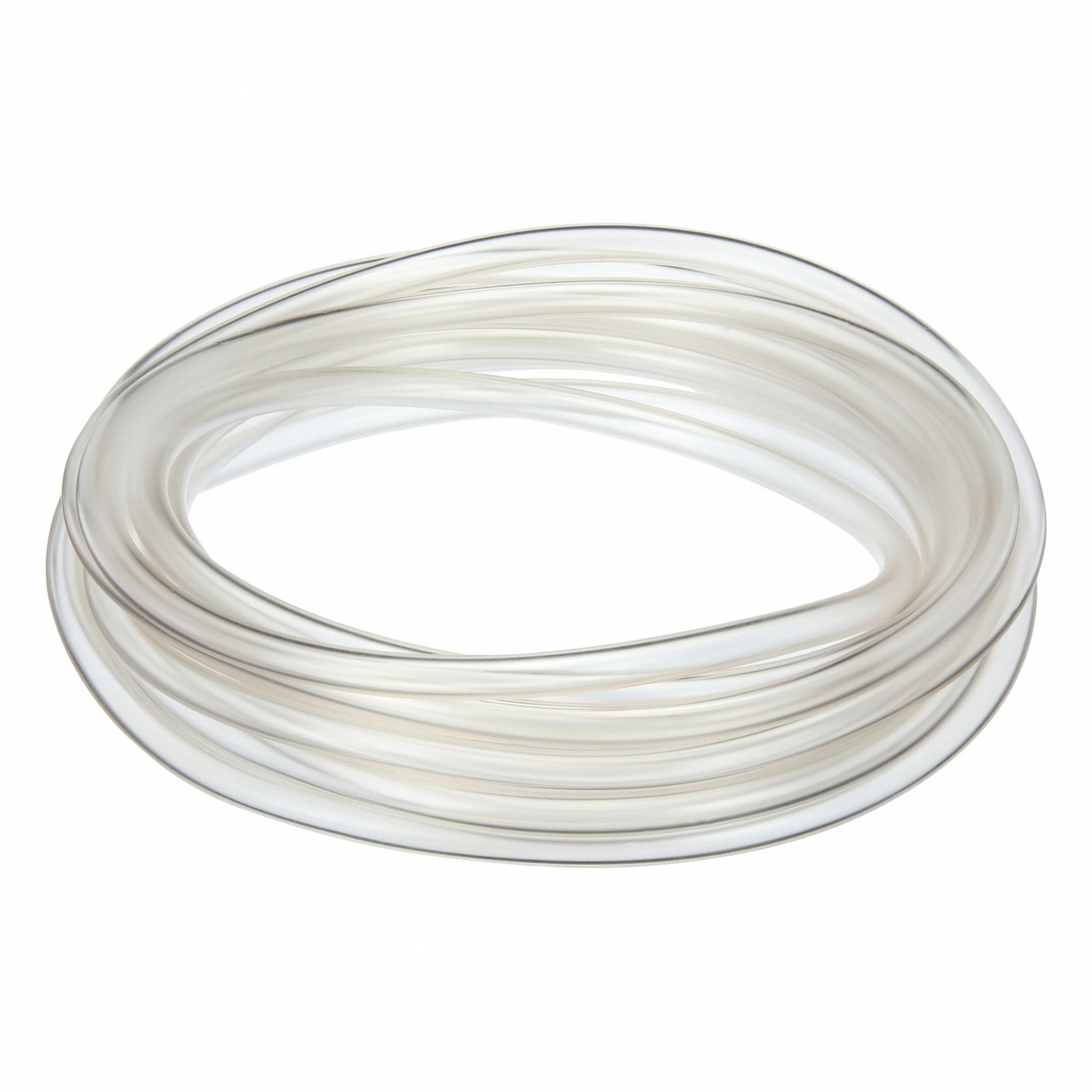 Tubing: PVC, 5/16 in Inside Dia, 7/16 in Outside Dia, 25 ft Lg, Clear, Not Reinforced