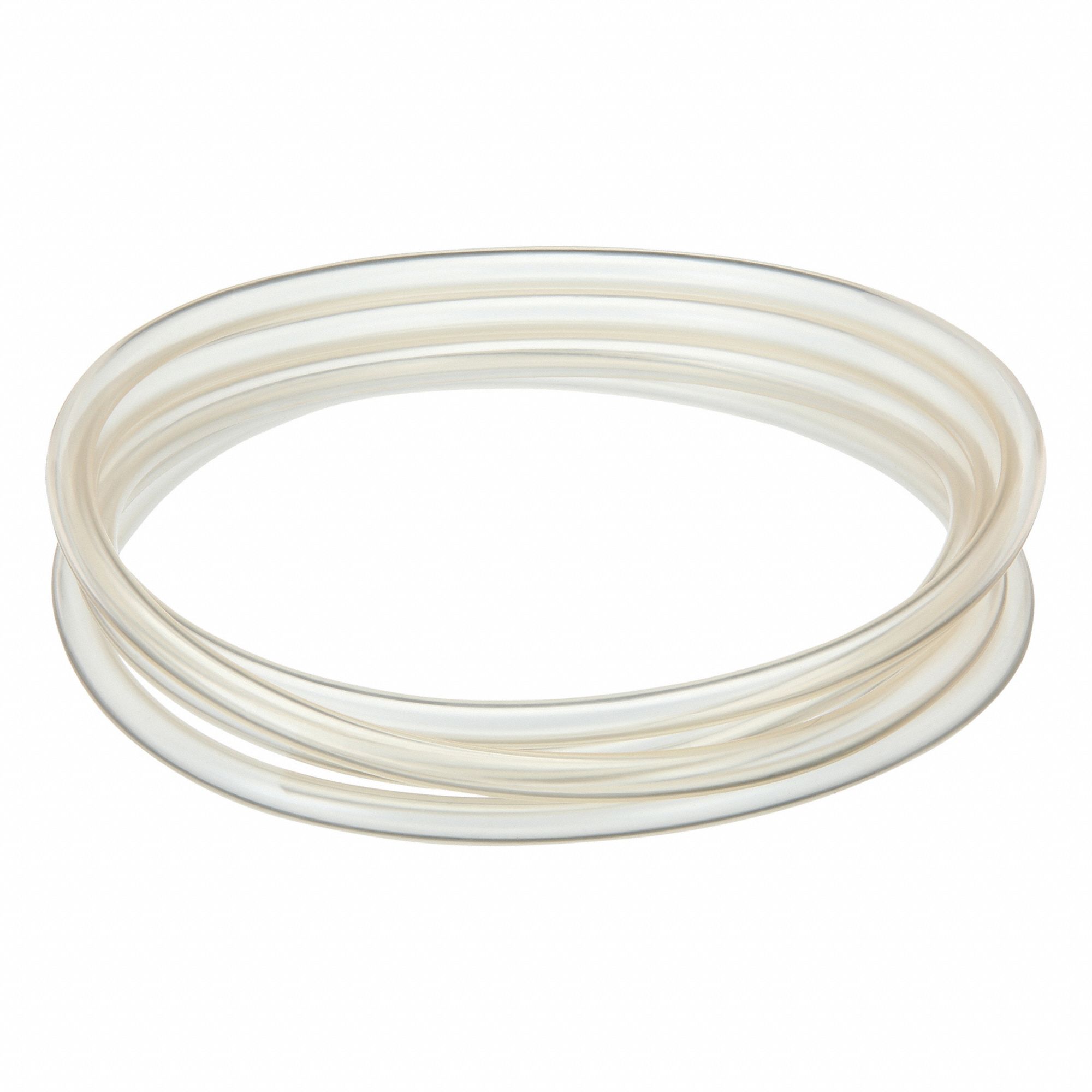 Tubing: PVC, 5/16 in Inside Dia, 7/16 in Outside Dia, 10 ft Lg, Clear, Not Reinforced