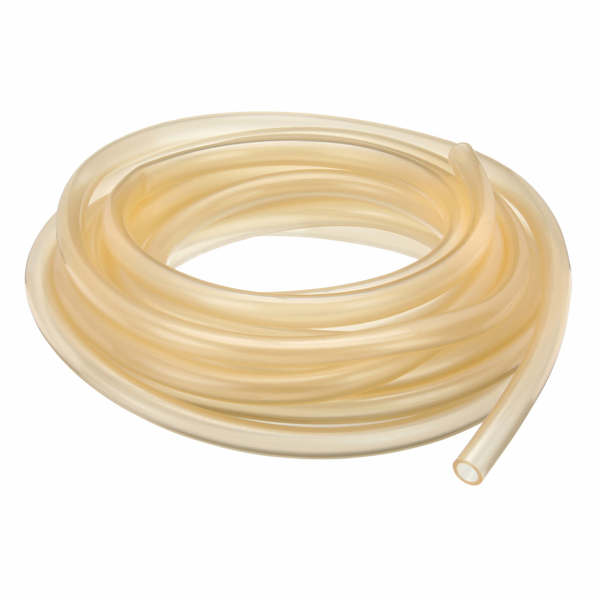 Tubing: PVC, 3/4 in Inside Dia, 1 in Outside Dia, 50 ft Lg, Clear, Not Reinforced