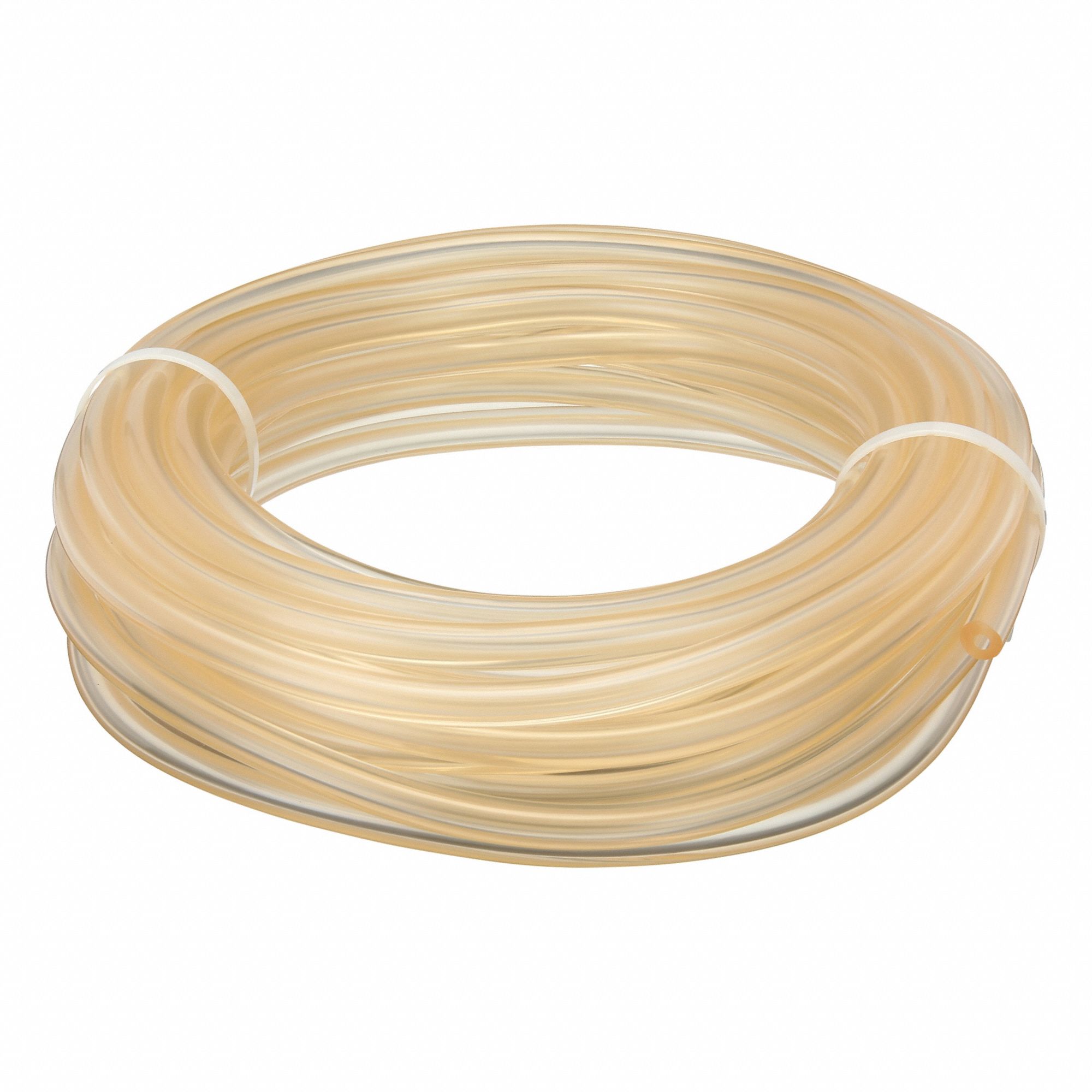 Tubing: PVC, 1/4 in Inside Dia, 5/8 in Outside Dia, 50 ft Lg, Clear, Not Reinforced