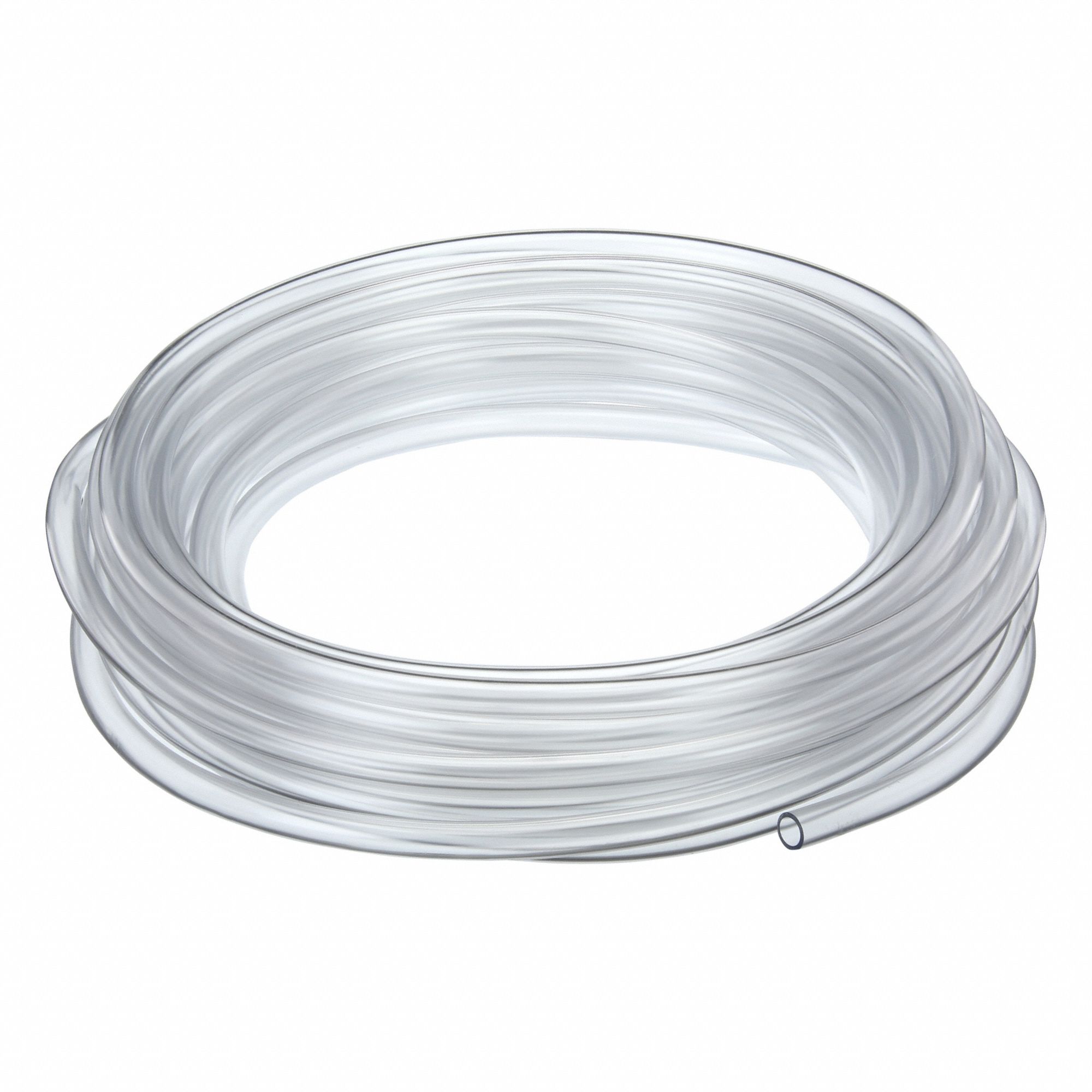 Tubing: Excelon, PVC, 3/8 in Inside Dia, 1/2 in Outside Dia, 50 ft Lg, Clear, Not Reinforced