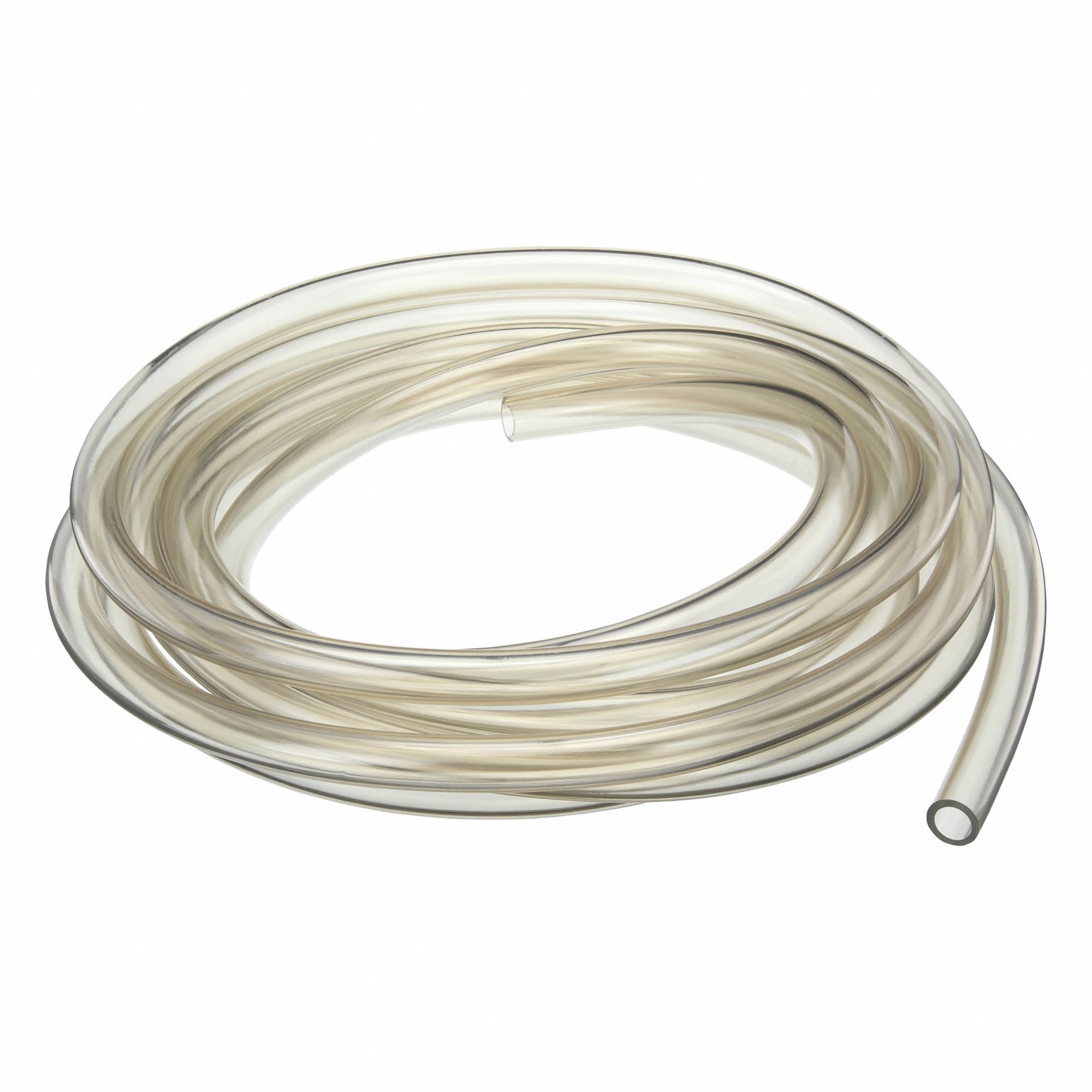 Tubing: Excelon, PVC, 5/8 in Inside Dia, 7/8 in Outside Dia, 25 ft Lg, Clear, Not Reinforced