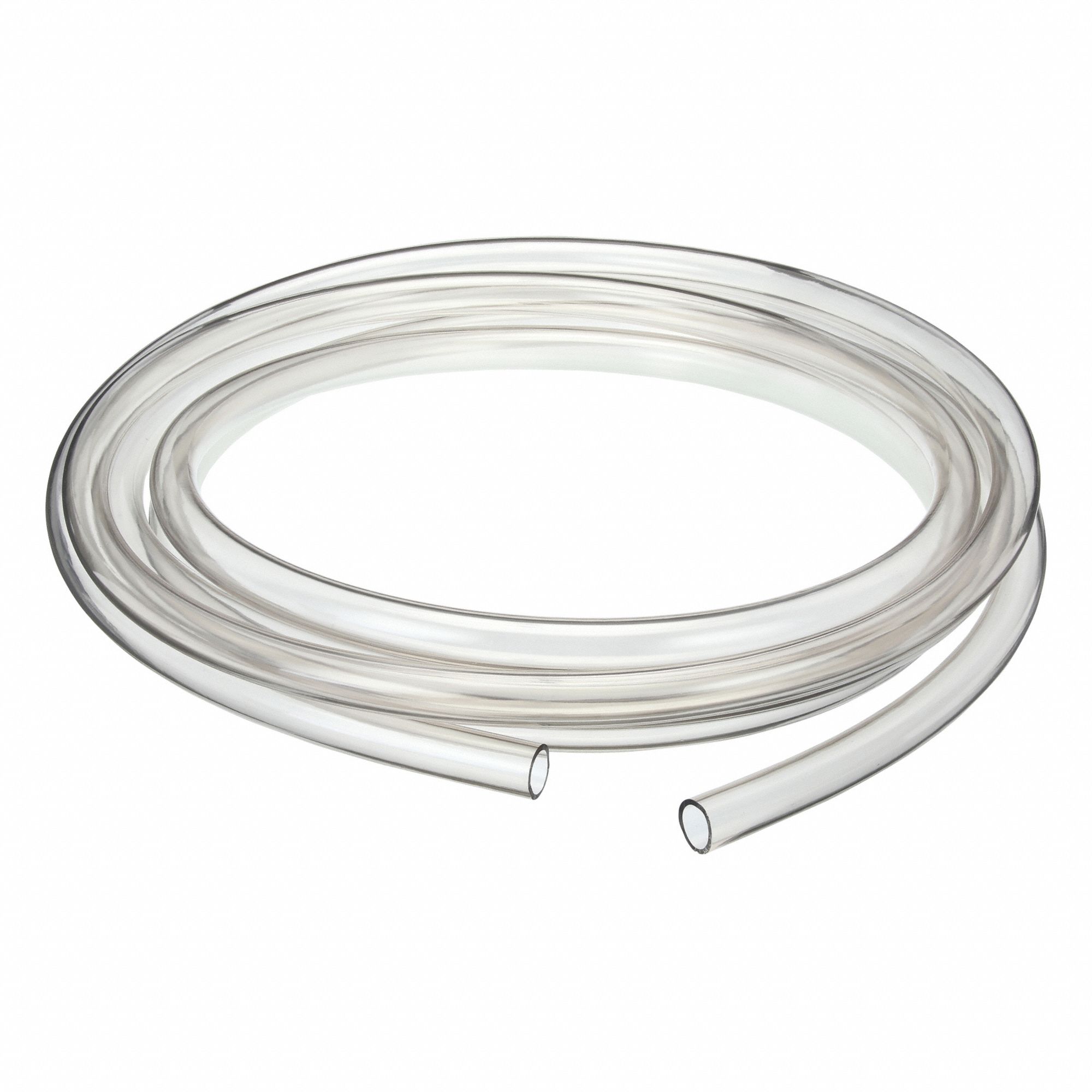 Tubing: Excelon, PVC, 7/8 in Inside Dia, 1 1/8 in Outside Dia, 25 ft Lg, Clear, Not Reinforced