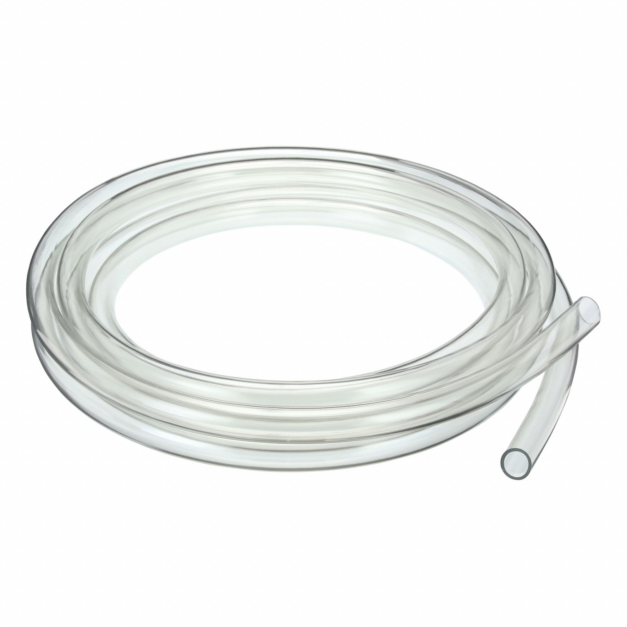 Tubing: Excelon, PVC, 1 in Inside Dia, 1 1/4 in Outside Dia, 25 ft Lg, Clear, Not Reinforced