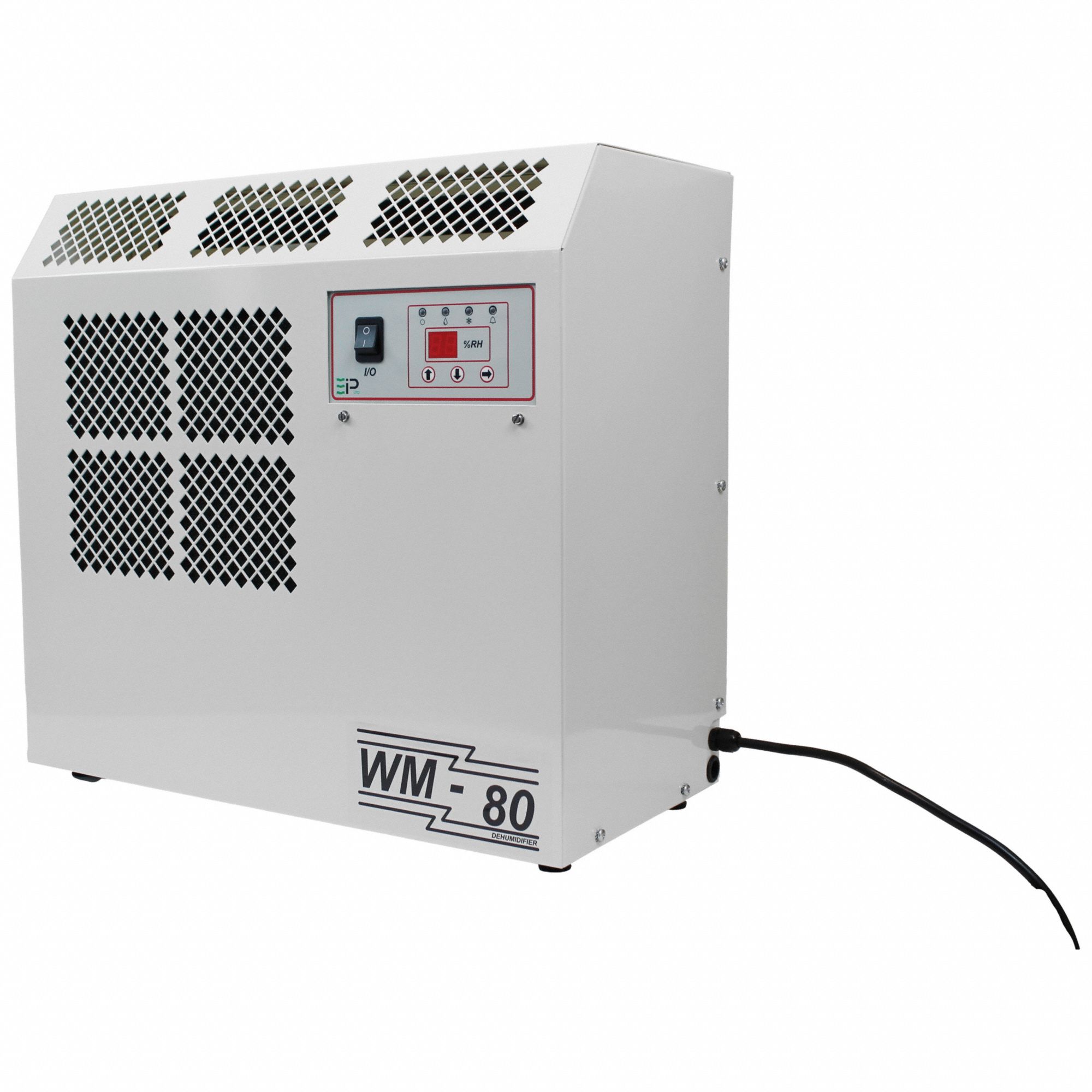 60 pt Per Day, 360 cfm Air Flow (cfm), Dehumidifier 797PL611284GLUS Grainger