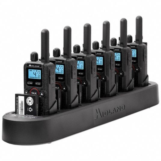 MIDLAND, BizTalk BR Series, UHF, Handheld Two Way Radio - 797RC2 ...