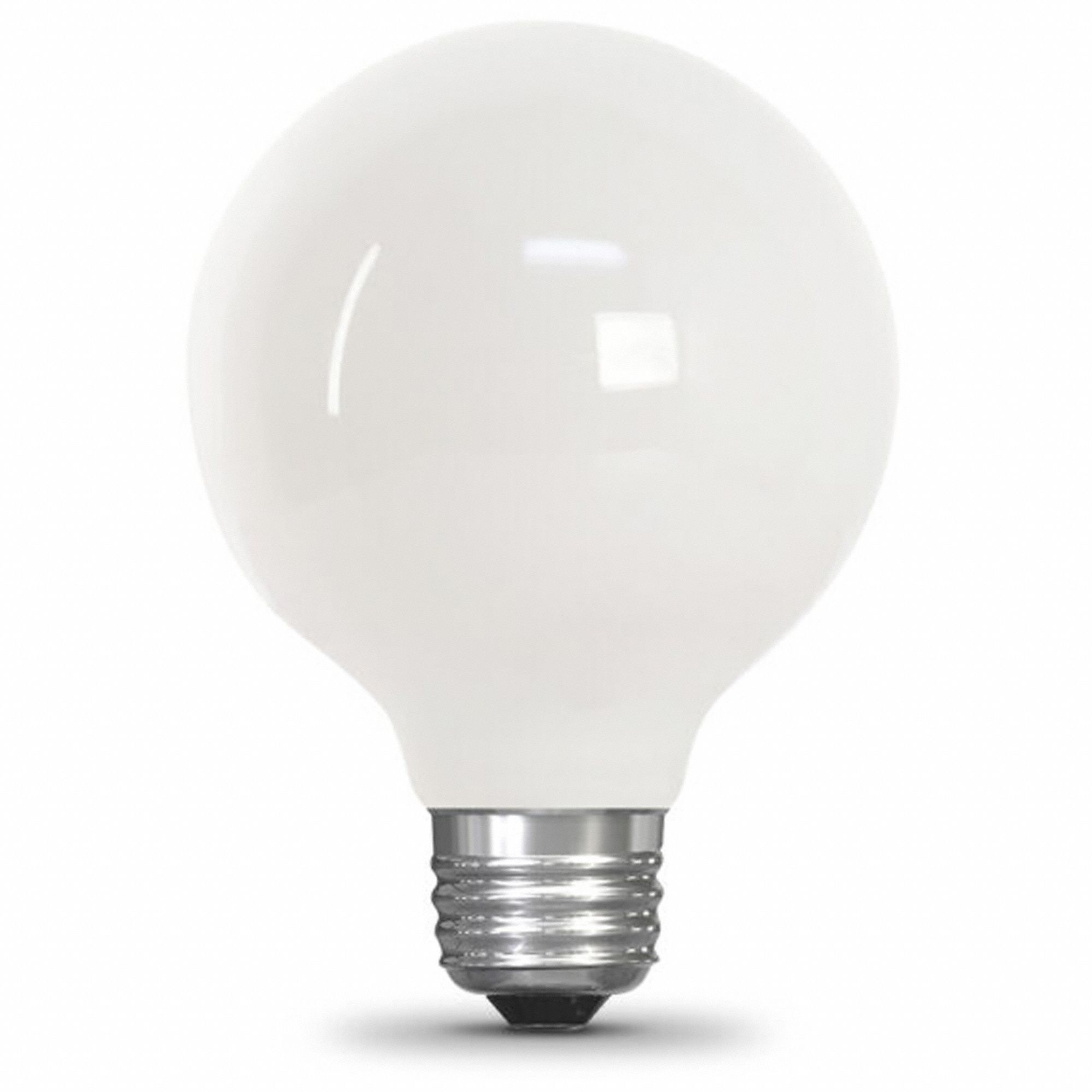 Compact LED Bulb: Medium Screw (E26), LED, (G) Globe, G25, 5.5 W Watt, 5000K, Frosted