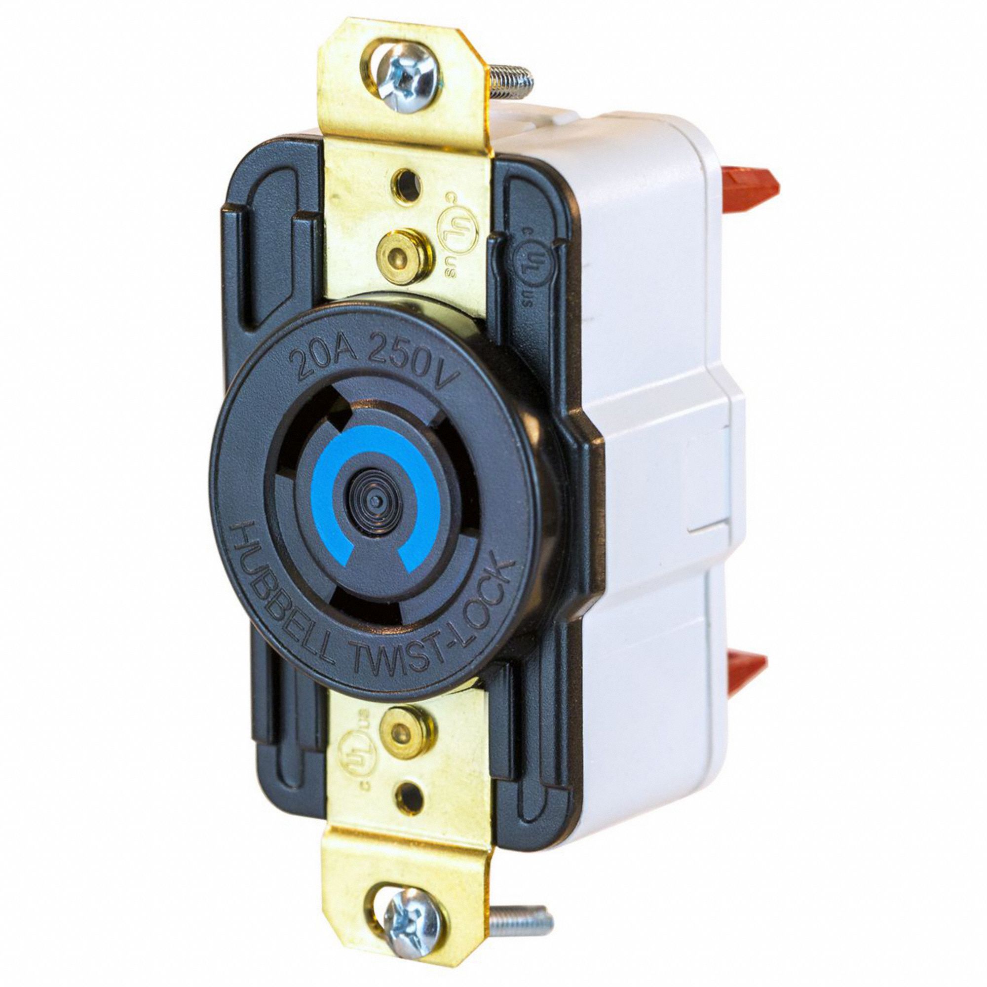 RECEPTACLE VERROUILLAGE, 20 A, NOIRE