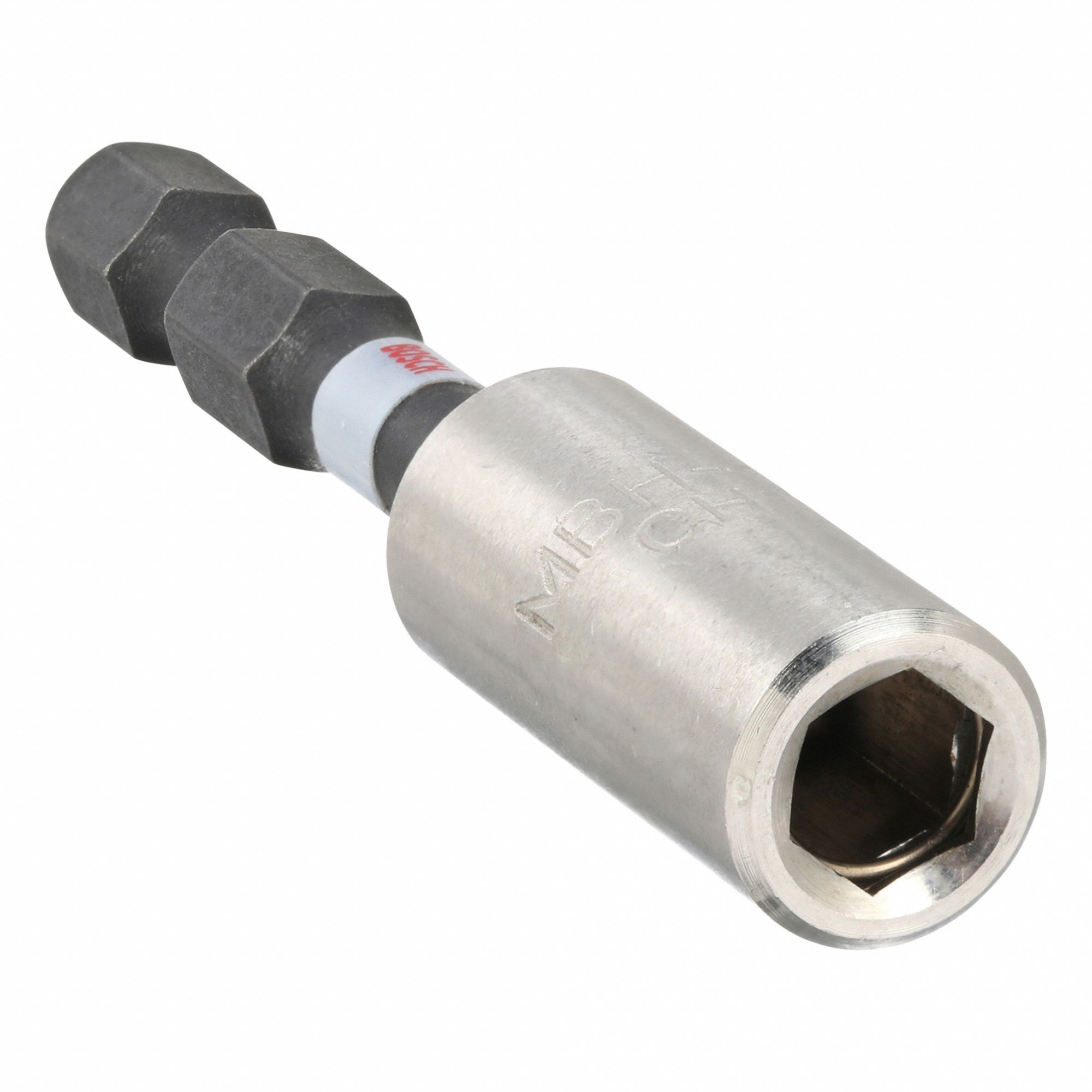 Bit Holder: Bit Holder, Impact, 1/4 in Compatible Bit Size, Hex Compatible Bit Shank, Magnetic