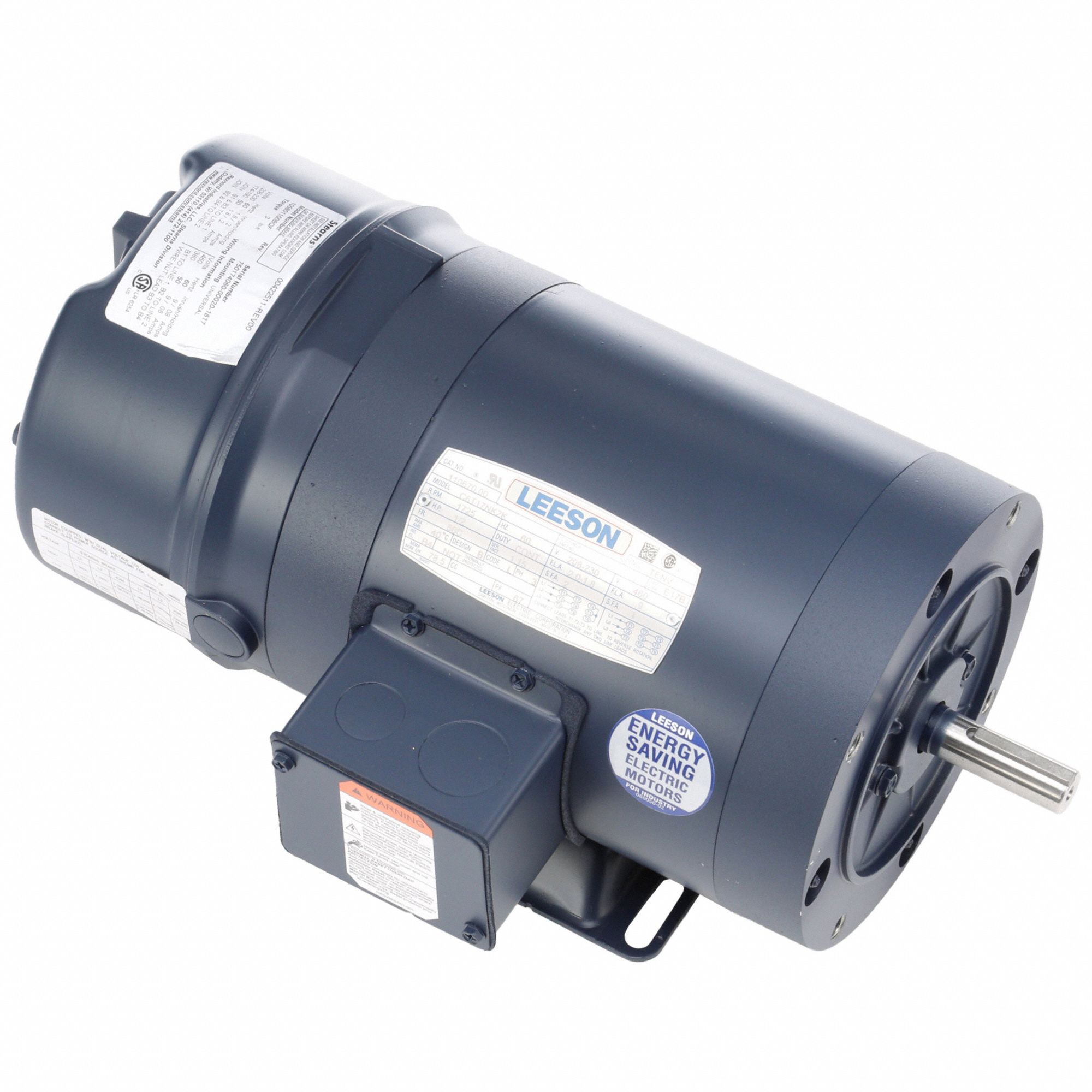 Leeson Brake Motor,1/2 hp,2.0-1.8/0.90 A - Grainger