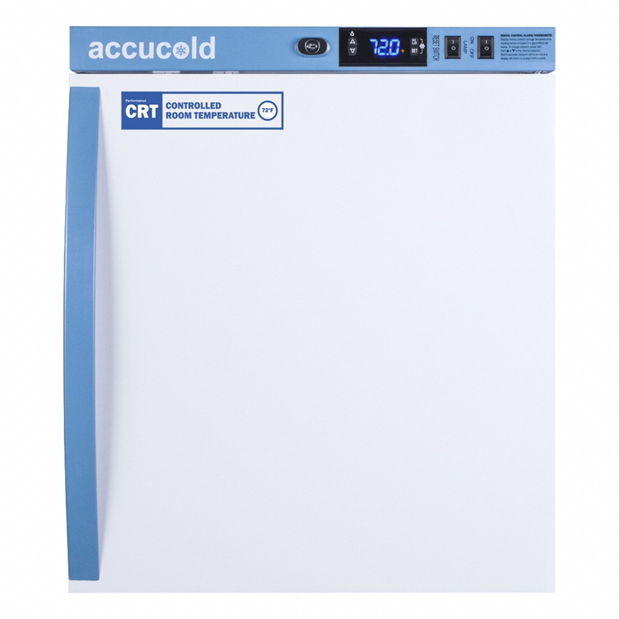 17 1/2 in x 19 3/4 in x 21 1/2 in Controlled Room Temperature Cabinet