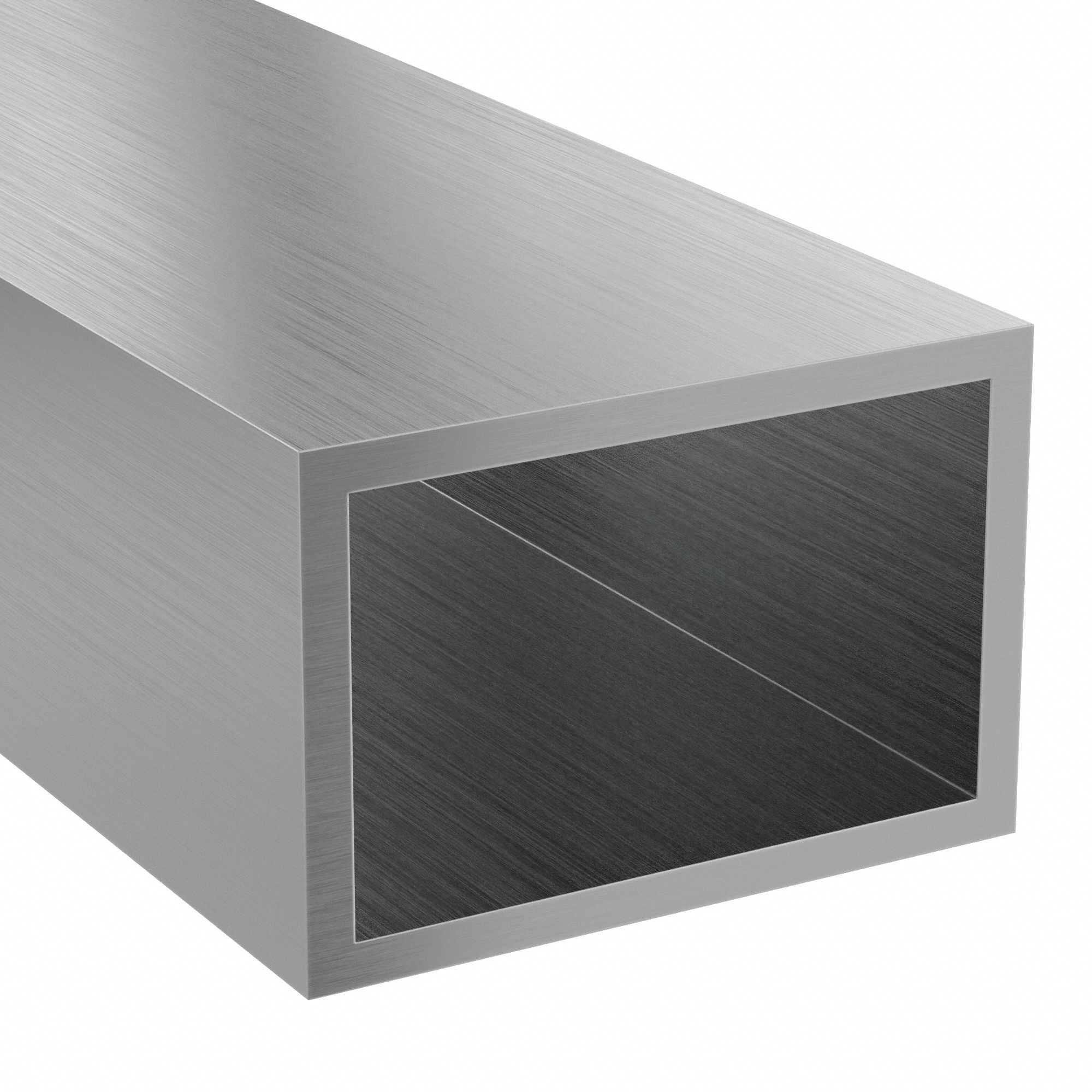Carbon Steel Rectangular Tube: 0.12 in Wall Thick, 3 in Outside Wd, 2 in Outside Ht, 4 ft Overall Lg