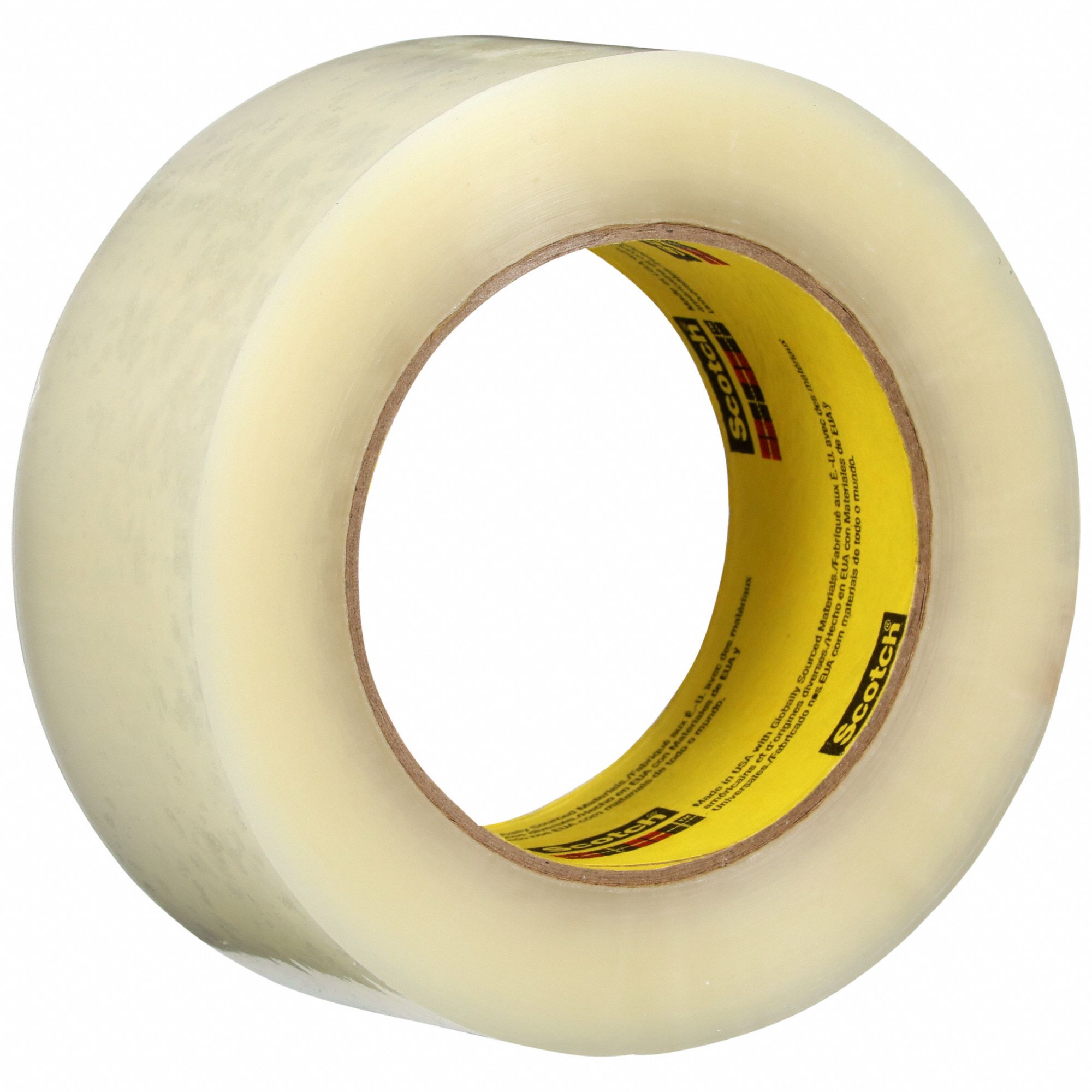 BOX SEALING TAPE,373,HIGH TACK,CLEAR,PK6
