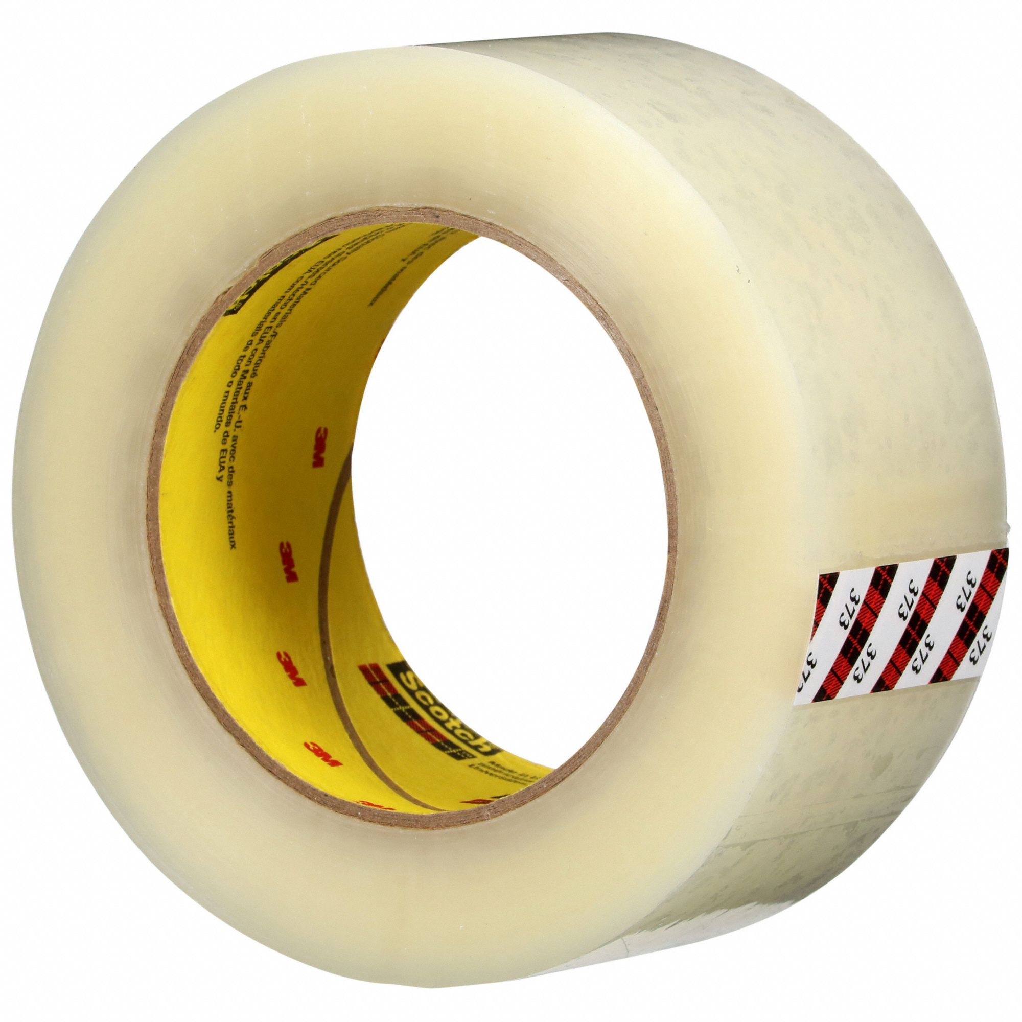 BOX SEALING TAPE,373,HIGH TACK,CLEAR,PK6