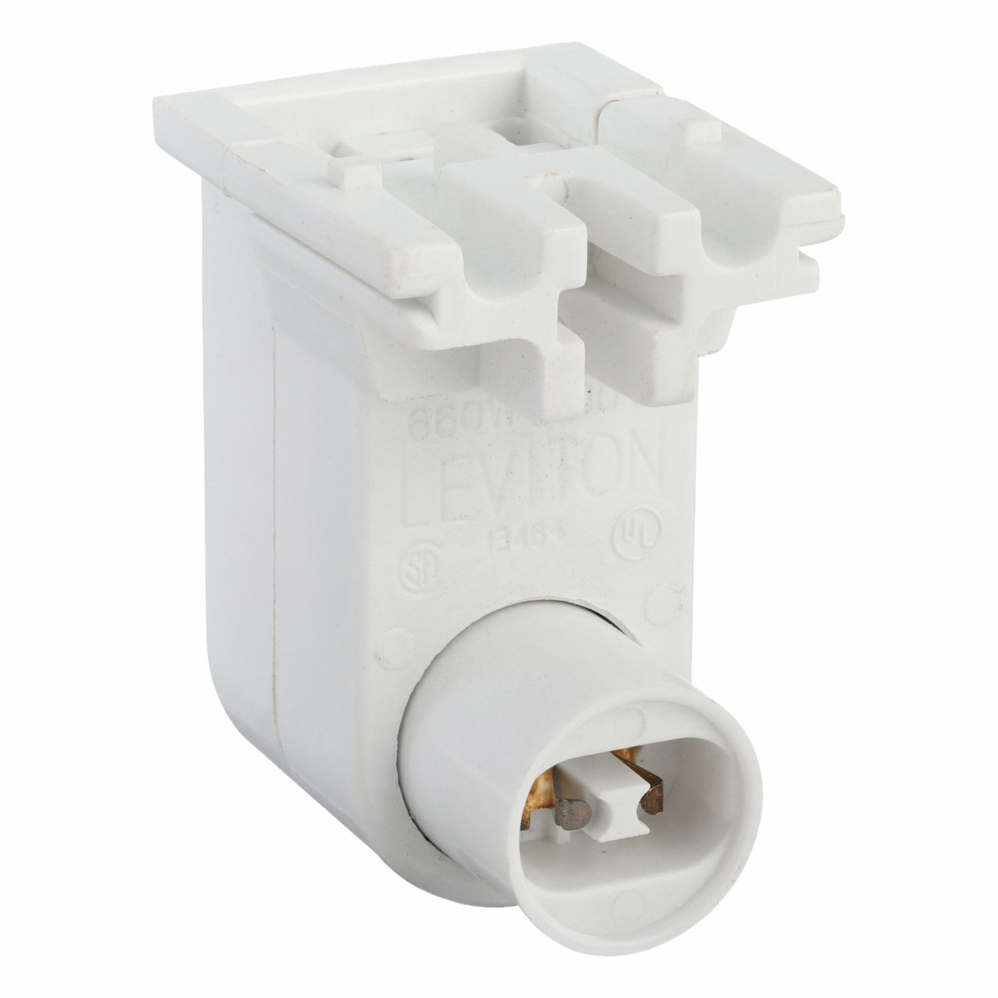 Lampholder: Lamp Holder, Recessed Double Contact (R17d), 2 1/2 in Overall Lg, 660 W Watt