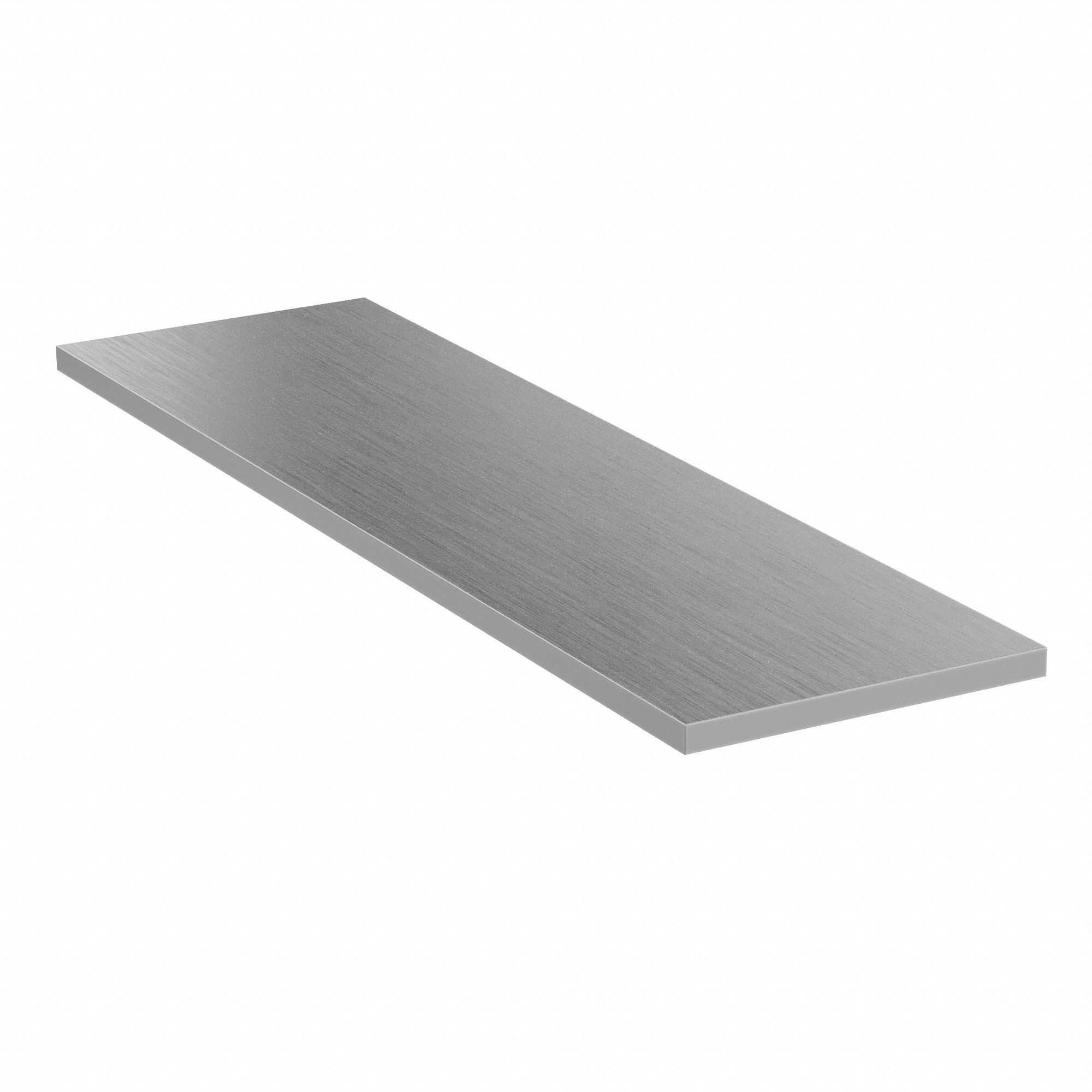 Carbon Steel Rectangular Bar: 1018, 0.13 in Thick, 1 3/4 in x 6 in Nominal Size (WxL), Cold Rolled