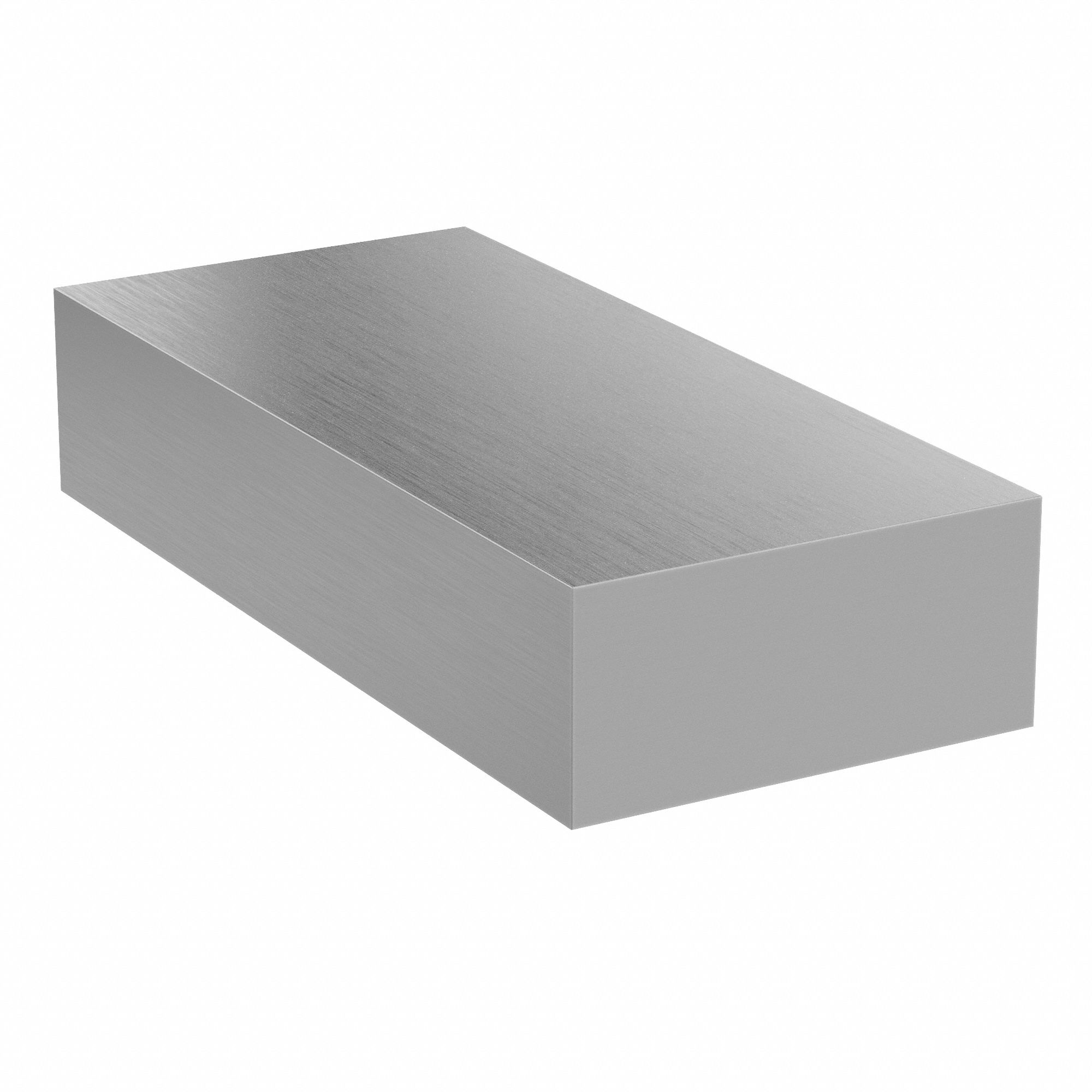 Carbon Steel Rectangular Bar: 1018, 0.88 in Thick, 2 3/4 in x 6 in Nominal Size (WxL), Cold Rolled