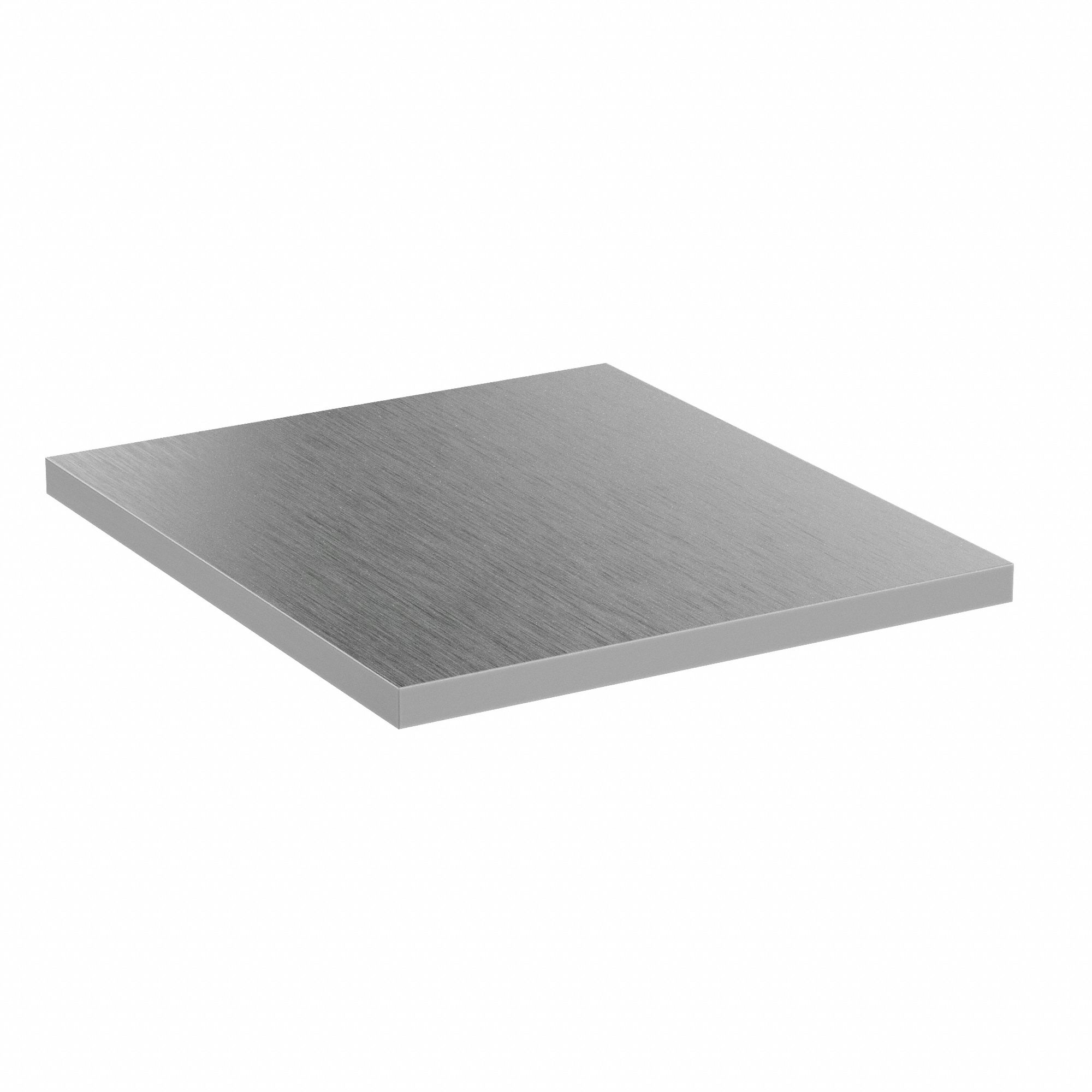 Carbon Steel Square Bar: 1045, 0.25 in Thick, 1/4 in x 6 in Nominal Size (WxL), -0.004 in, Polished