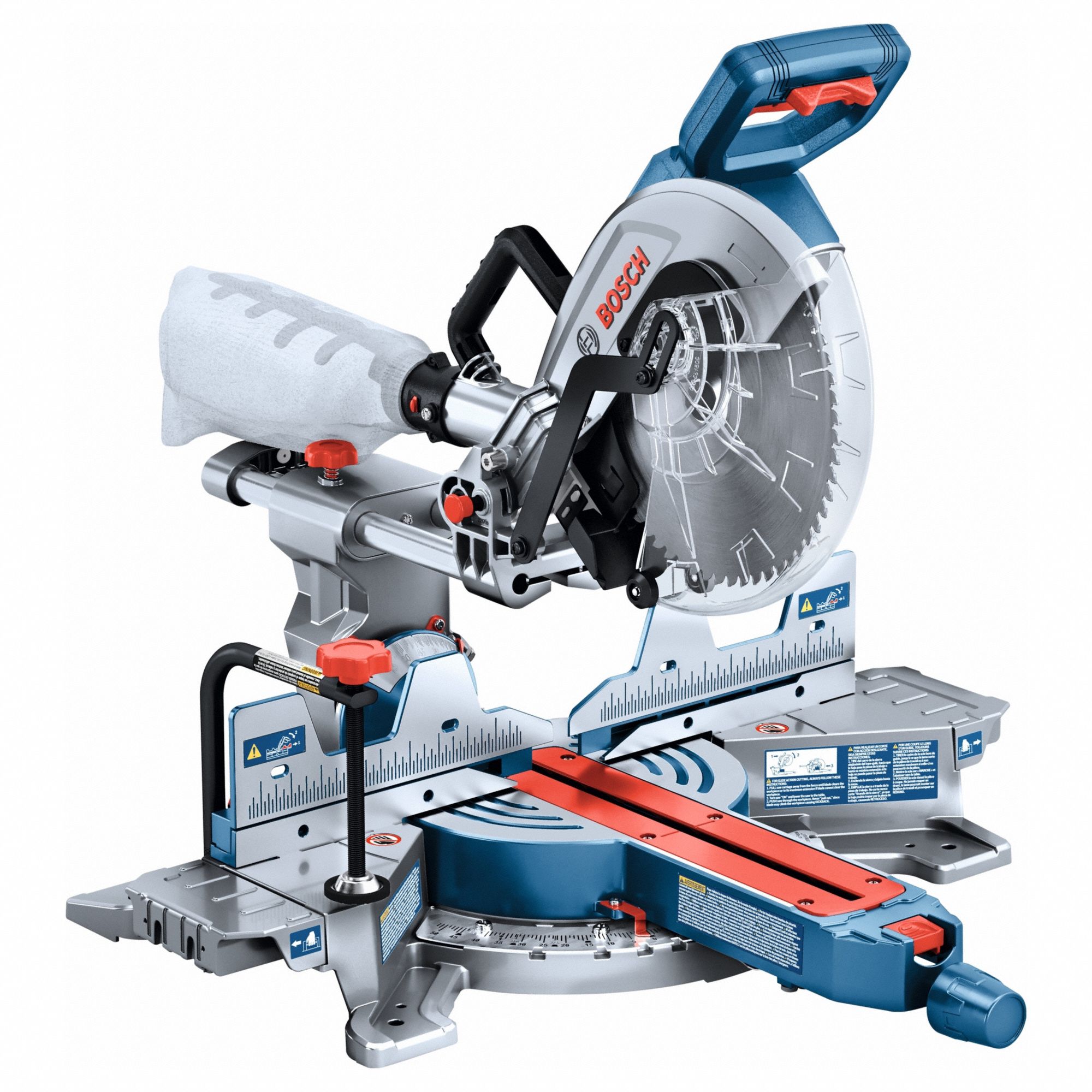 Miter Saw: Tool Only, 10 in Blade Dia., 5/8 in Arbor Size, Sliding, 18 V DC Volt, 52°to 60°