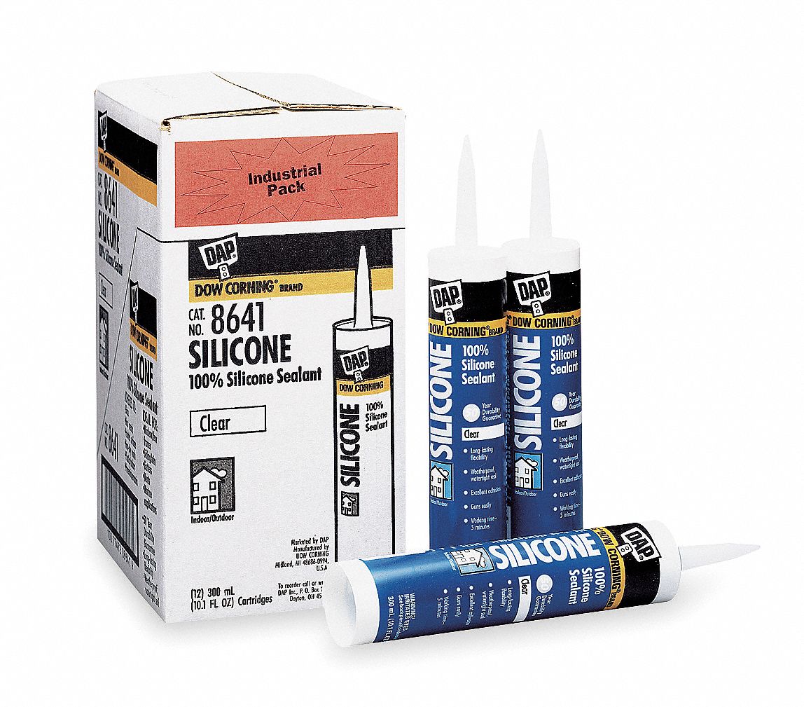 10oz Sealant Clr/12 Pk Grainger