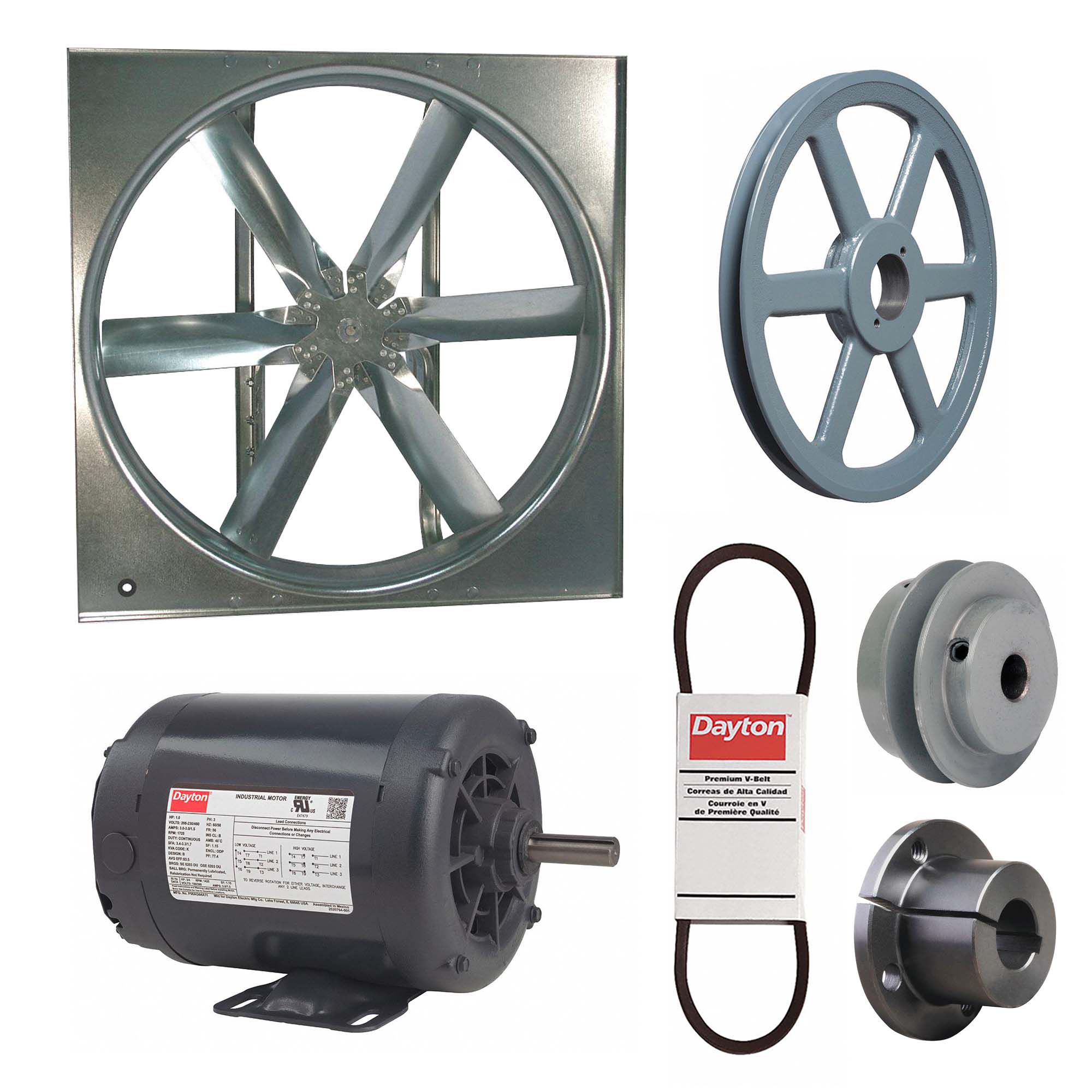 Panel Supply Fans
