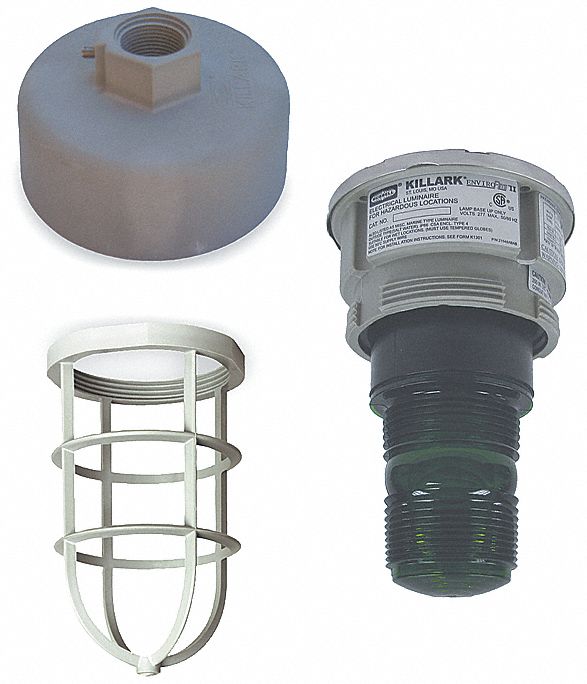 Hazardous Location Signal Light: Xenon, 12 to 80 V DC, 11 9/16 in Overall Ht, Green