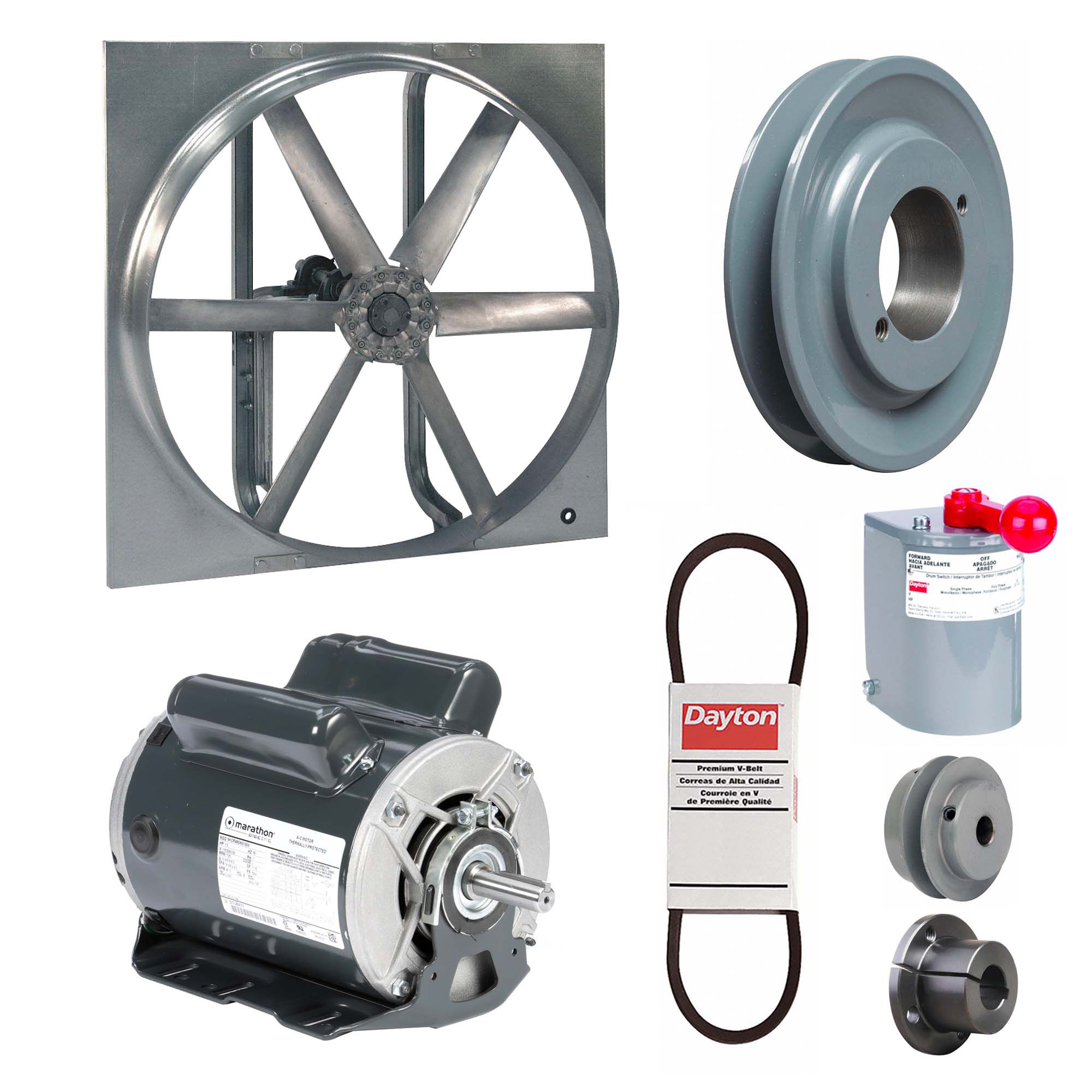 Exhaust/Supply Fan: Belt